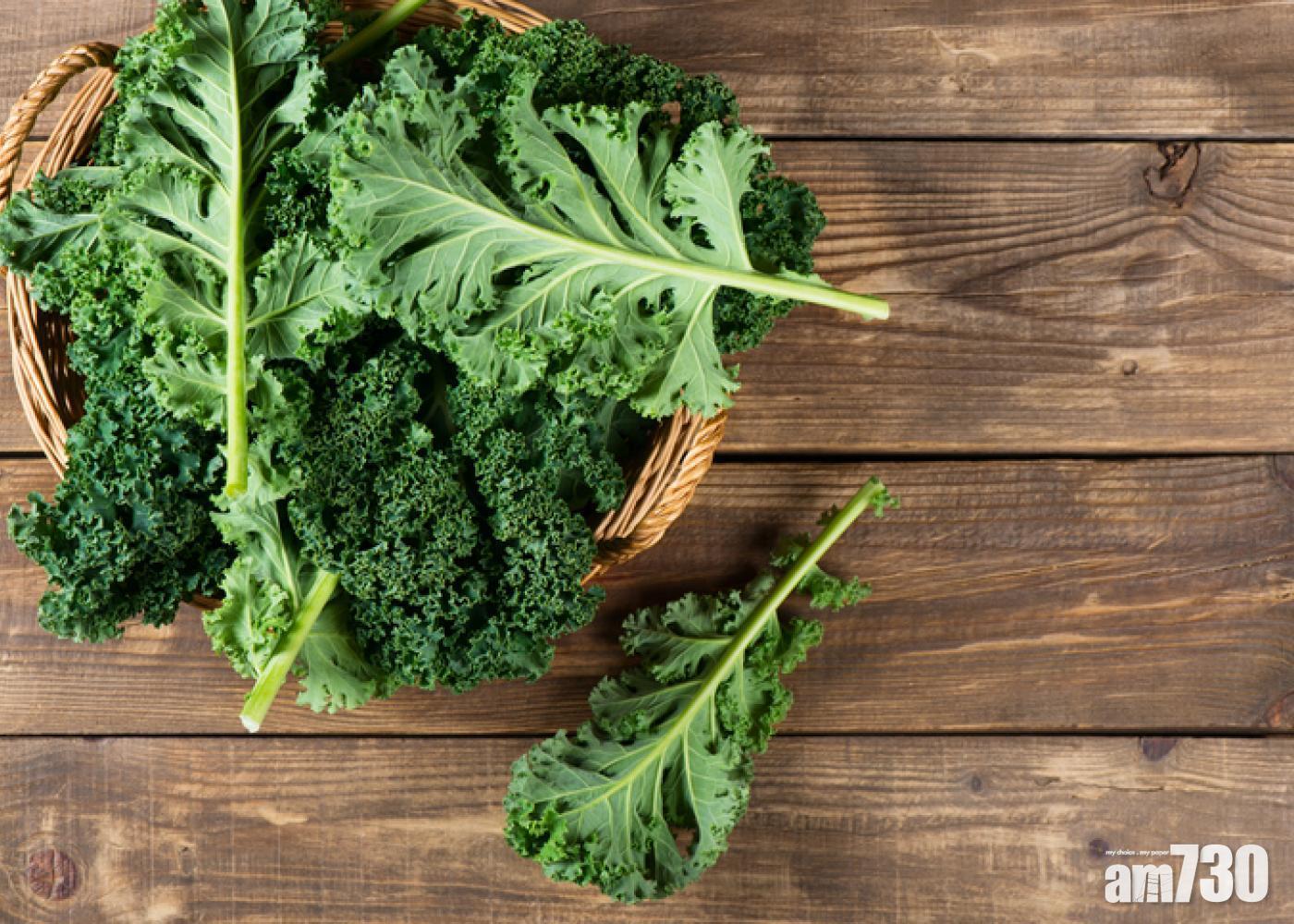 代餐奶昔食譜|羽衣甘藍近年較多用在沙律菜內。