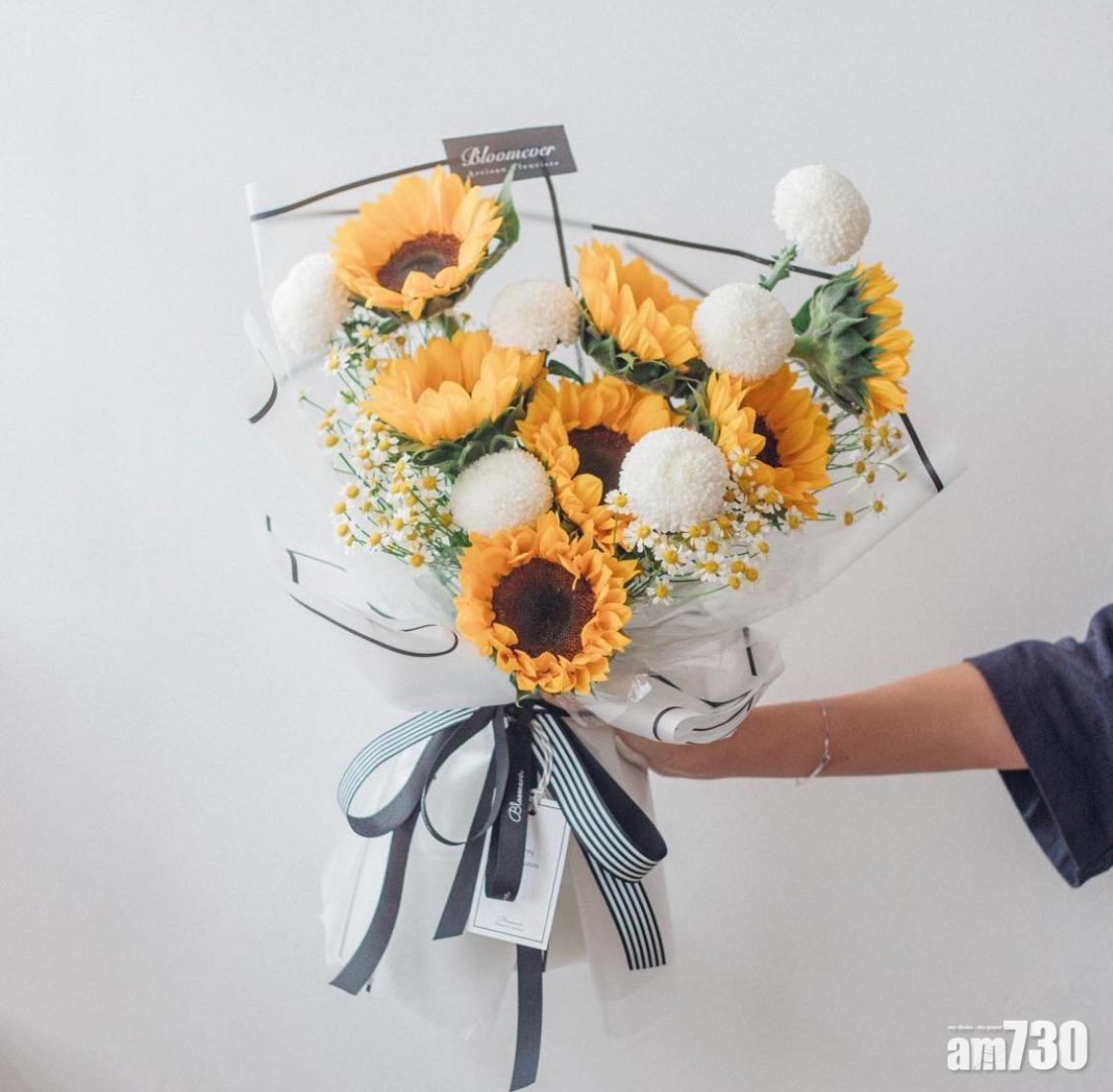 畢業禮物,女生特別喜歡收到花束!(instagram@daisy.day_)