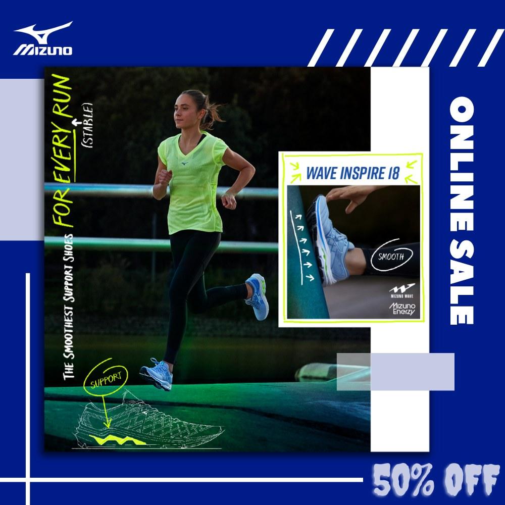雙11優惠,MIZUNO跑鞋及運動服裝減價低至5折