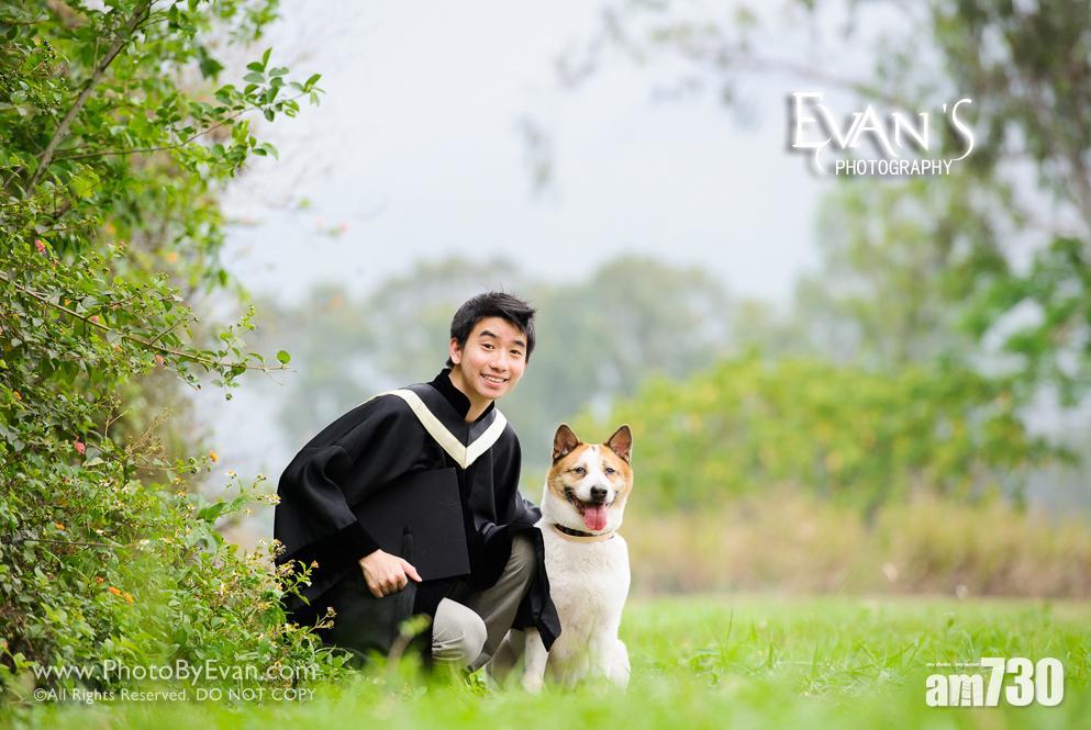 畢業相地點|可以帶同「主子」一起拍攝畢業照!(Facebook@Evans Baby Studio)