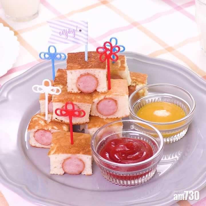 下午茶小食食譜|一口美式熱狗絕對是野餐必備的小食!(Instagram @delishkitchen.tv)