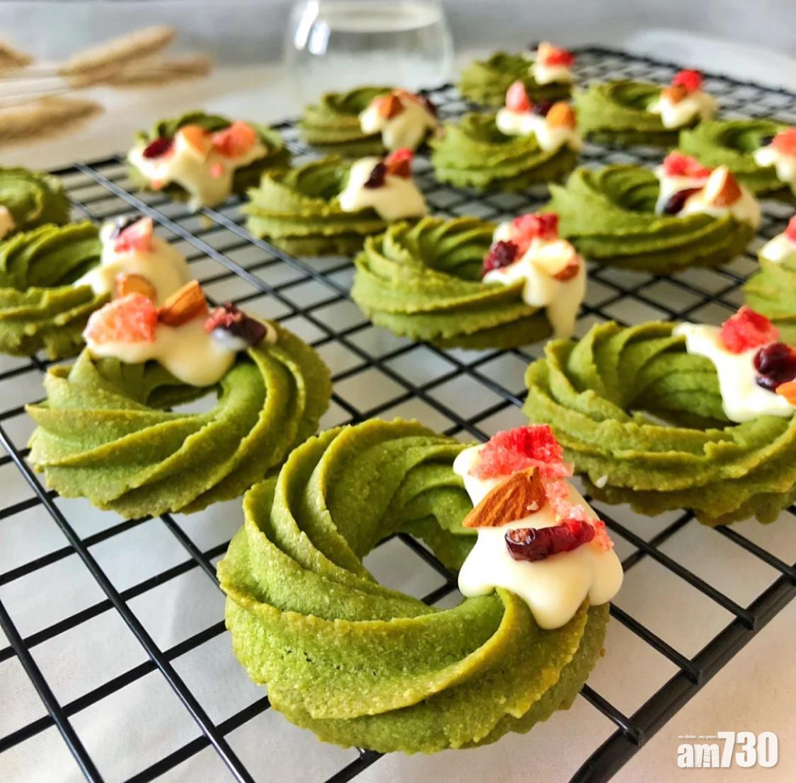 聖誕大餐食譜|曲奇無論自己食用還是送禮都十分適合。