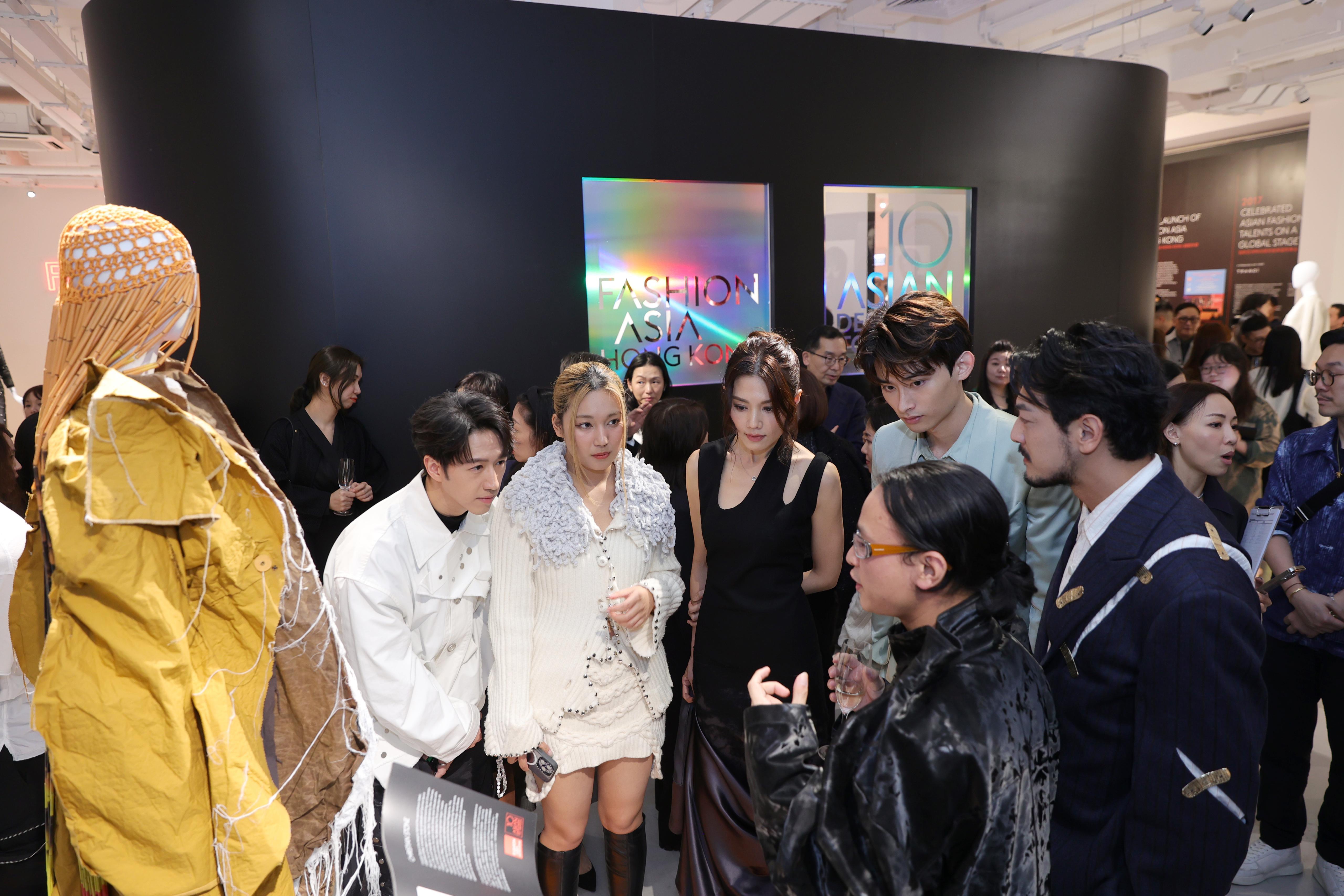 「亞洲十大焦點設計師時裝展覽」開幕禮日前舉行。