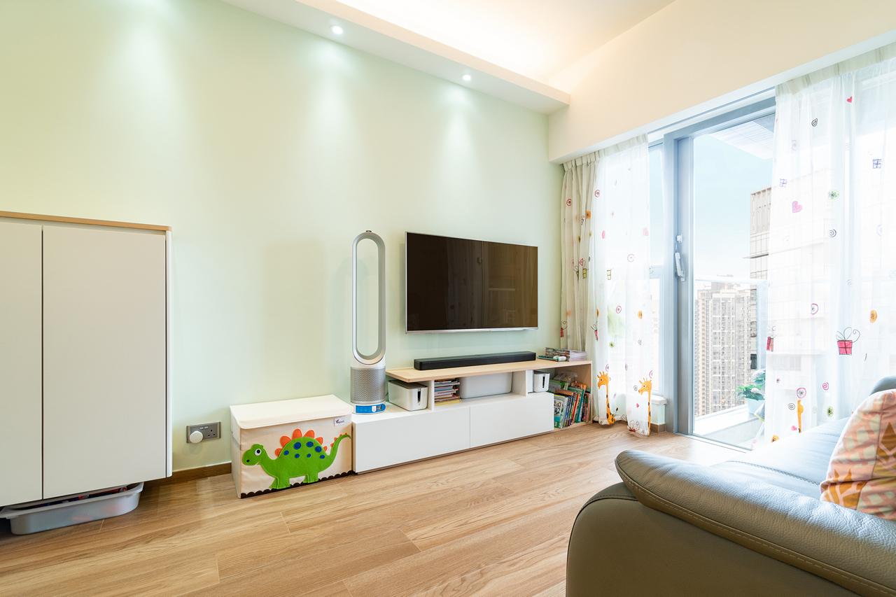 客飯廳呈現長方形