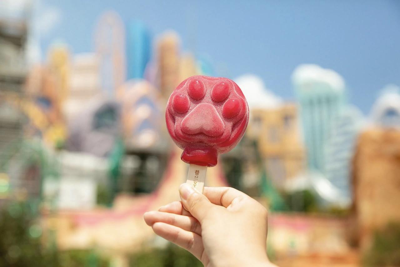 山楂味掌印雪條