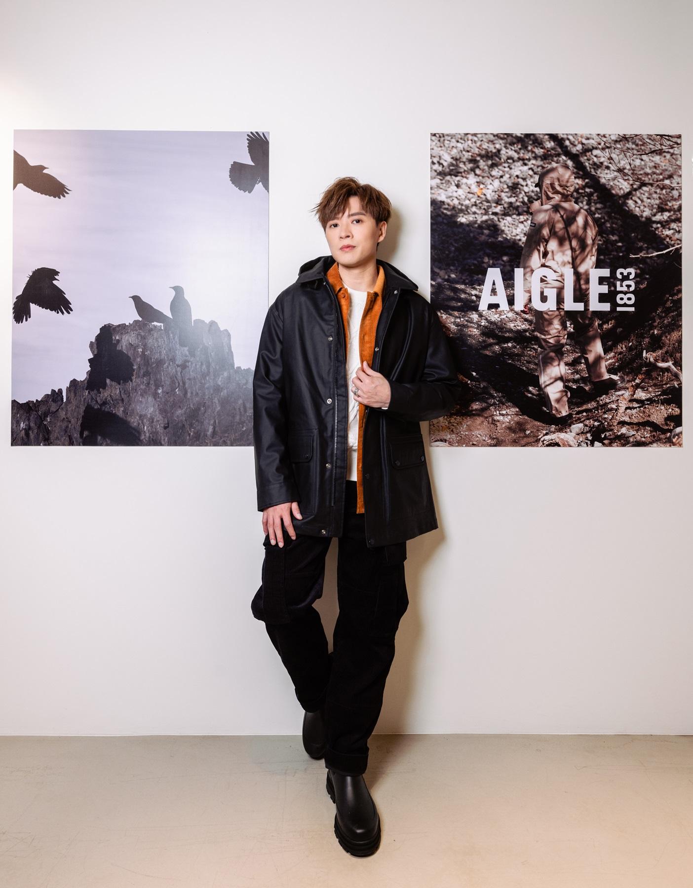 MIRROR成員陳瑞輝(Frankie)今日出席時裝品牌活動。