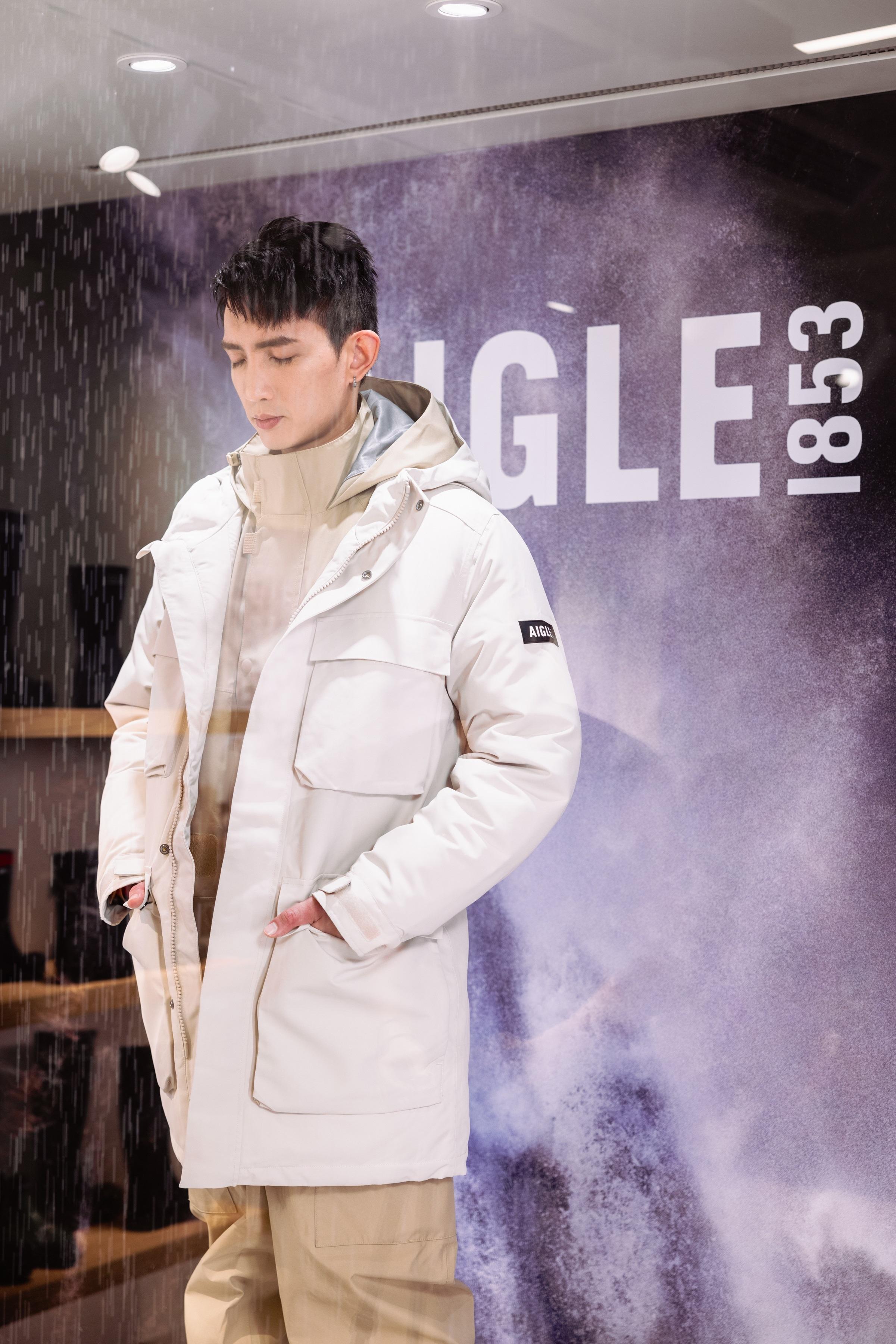 MIRROR成員楊樂文(Lokman)今日出席時裝品牌活動。