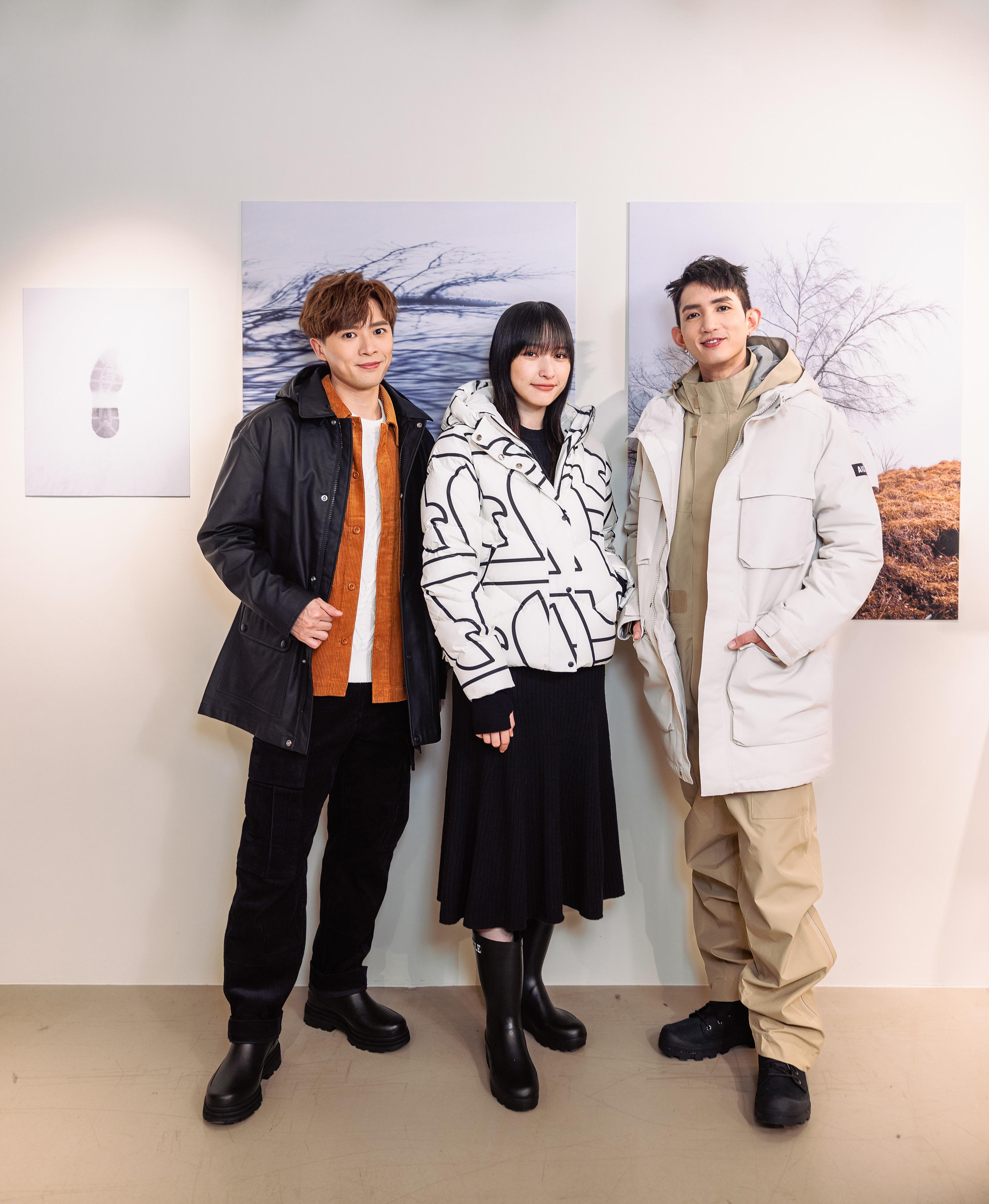 MIRROR成員楊樂文(Lokman)、陳瑞輝(Frankie)與陳漢娜(Hanna)今日出席時裝品牌活動,預告將合作拍曾《IT狗》續集。