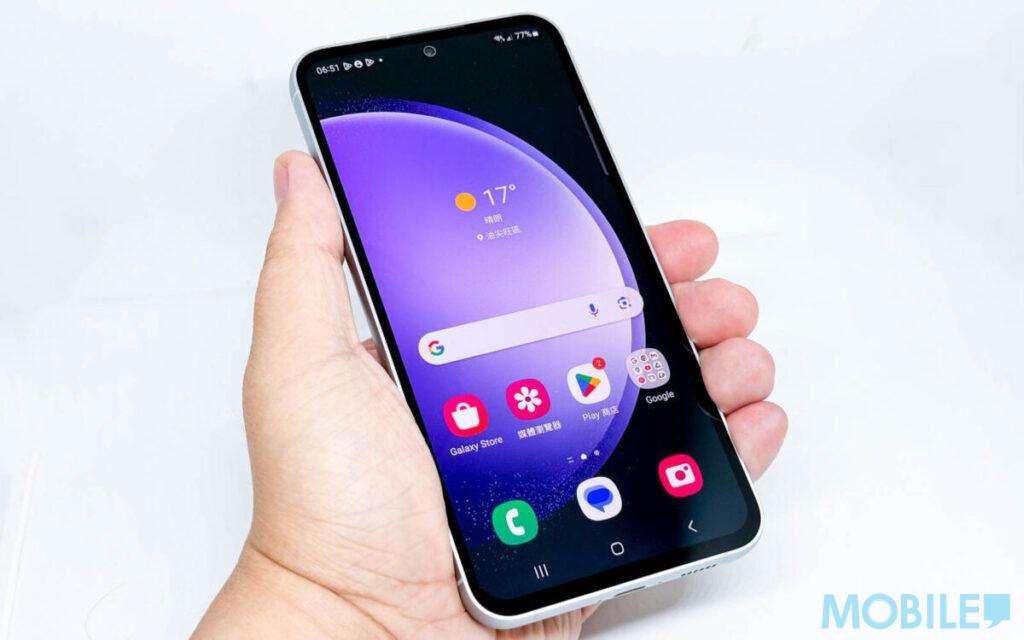 手機評測|Samsung Galaxy S23 FE顏色分別有薄荷綠、椰子白、芝麻灰、香芋紫色