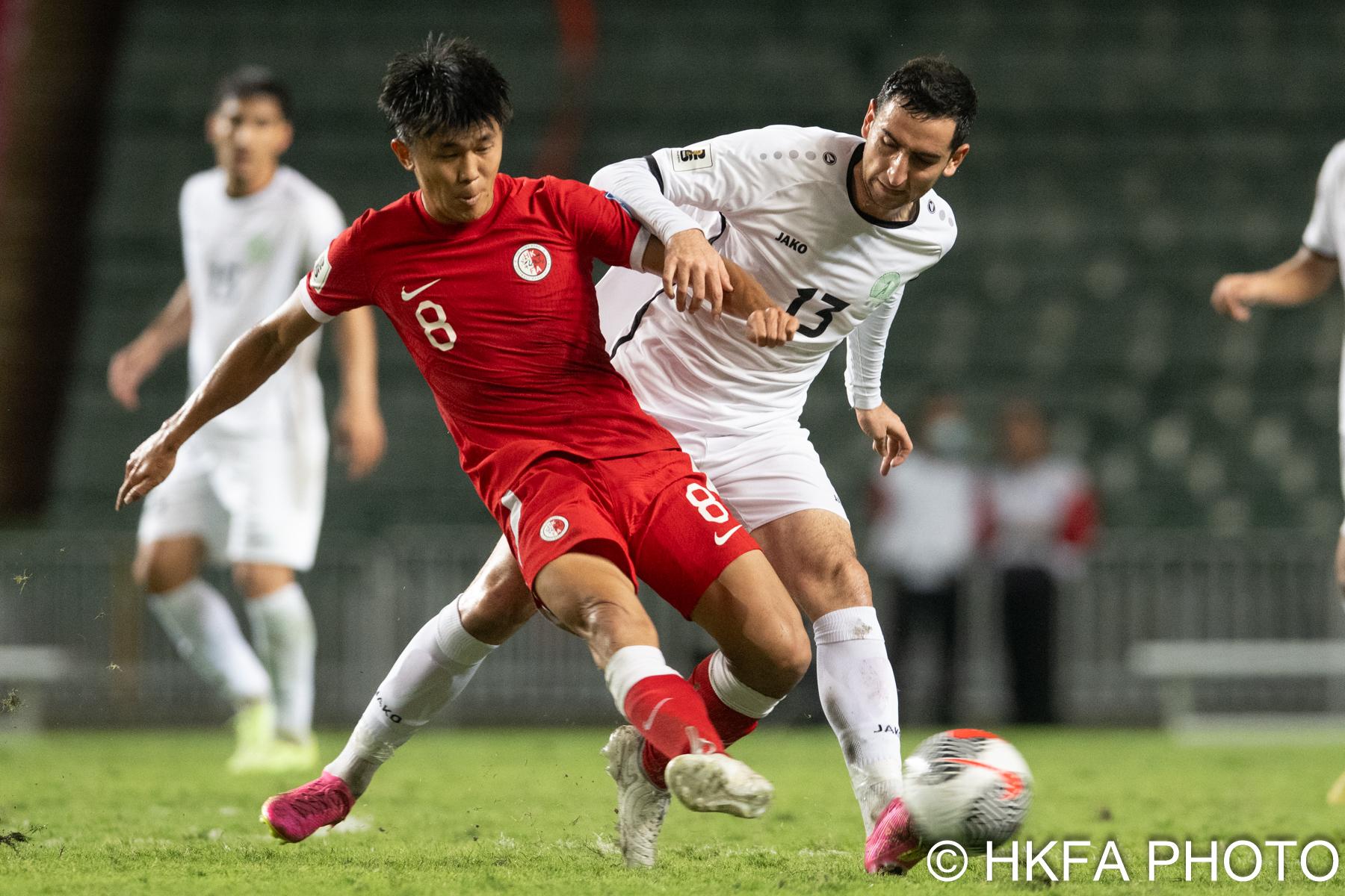 陳俊樂在中場助攻助守。(香港足總圖片)