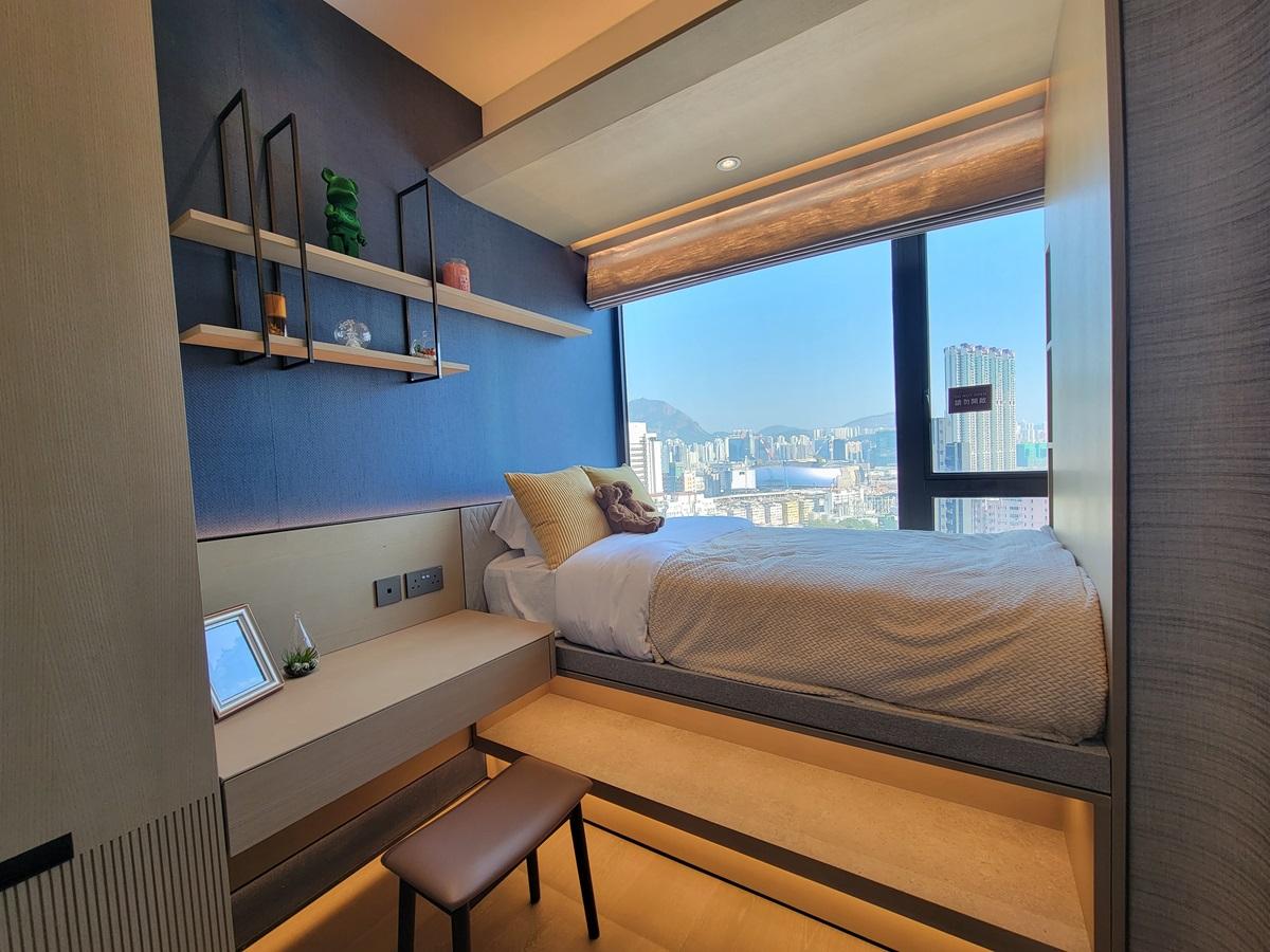 城軒示範單位|708呎三房交樓標準及連裝修一齊睇!主人房三邊大玻璃窗勁開揚|多圖