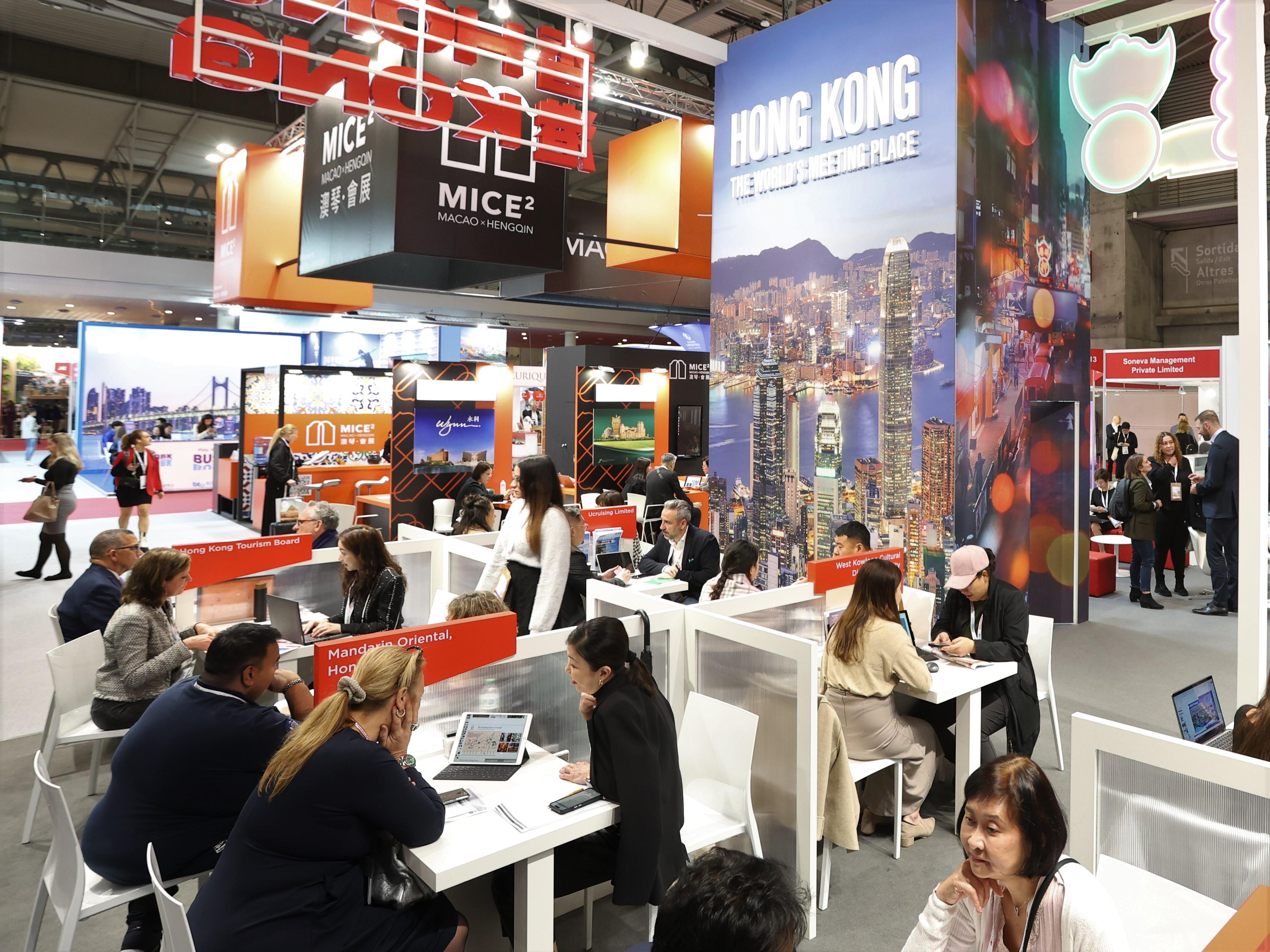 香港旅遊發展局(旅發局)參與正在西班牙巴塞隆拿舉行的 IBTM World 2023,向海外會展旅遊業界推廣香港優勢,吸引更多活動來港舉行。