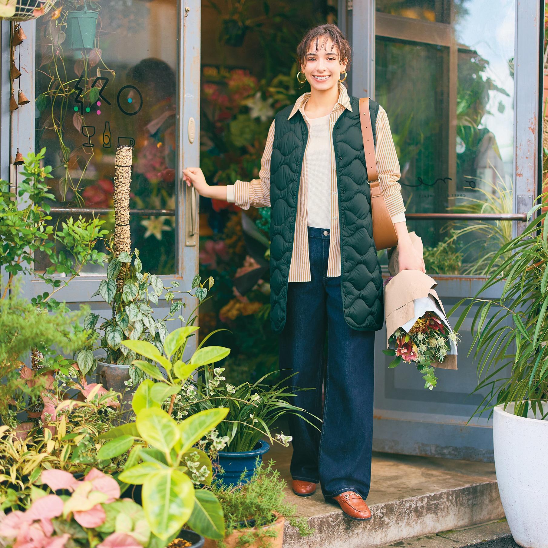 女裝 低腰寬版牛仔褲 感謝價格$249(原價$299)