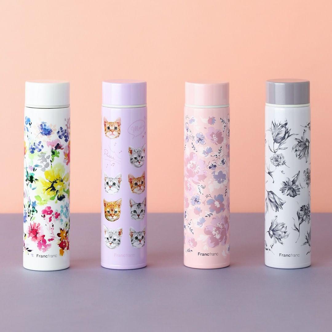 CHOU CHOU BOTTLE水樽 $100/140ml、$120/180ml、$120/220ml (2件9折後平均)$90/$108/$108