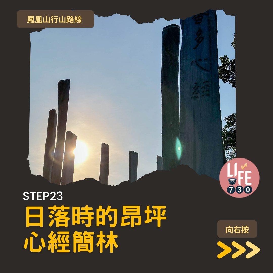 鳳凰徑三段登鳳凰山賞芒草行山路線(am730製圖)