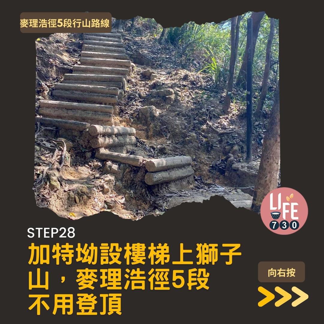 麥理浩徑5段行山路線(am730製圖)