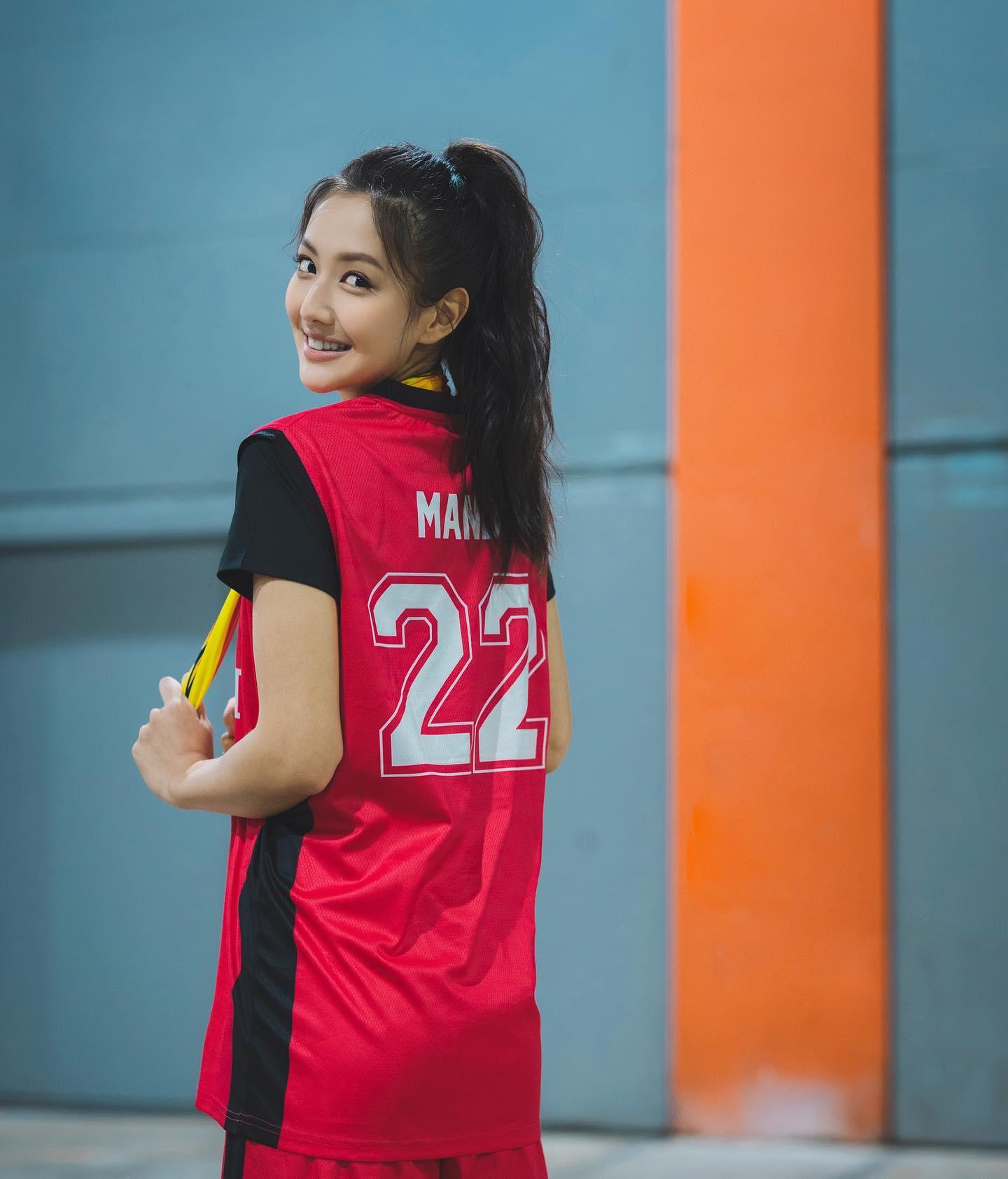 Me&女團|身高177cm的譚旻萱Mandy是籃球女神(譚旻萱IG)