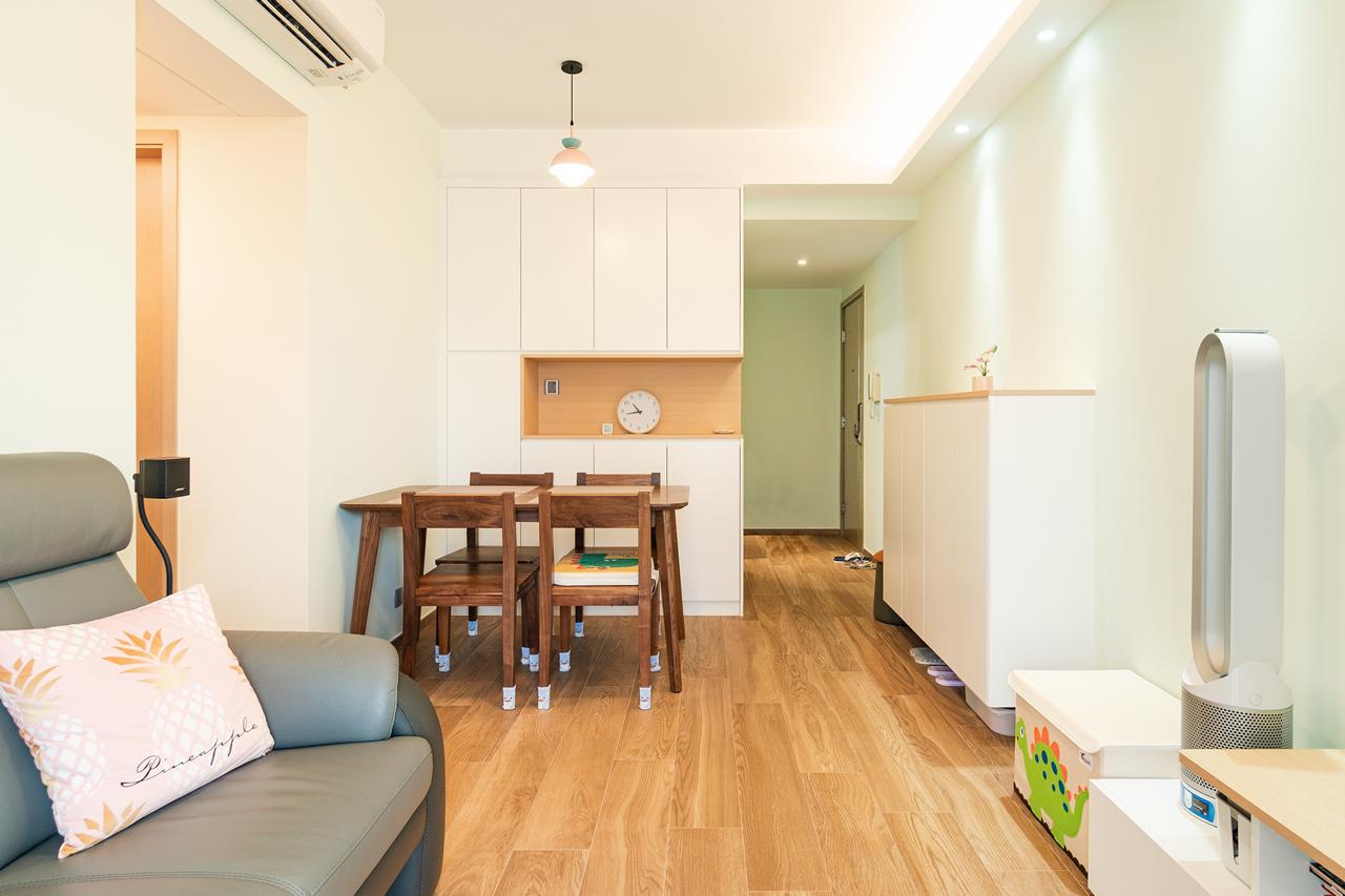 客飯廳呈現長方形