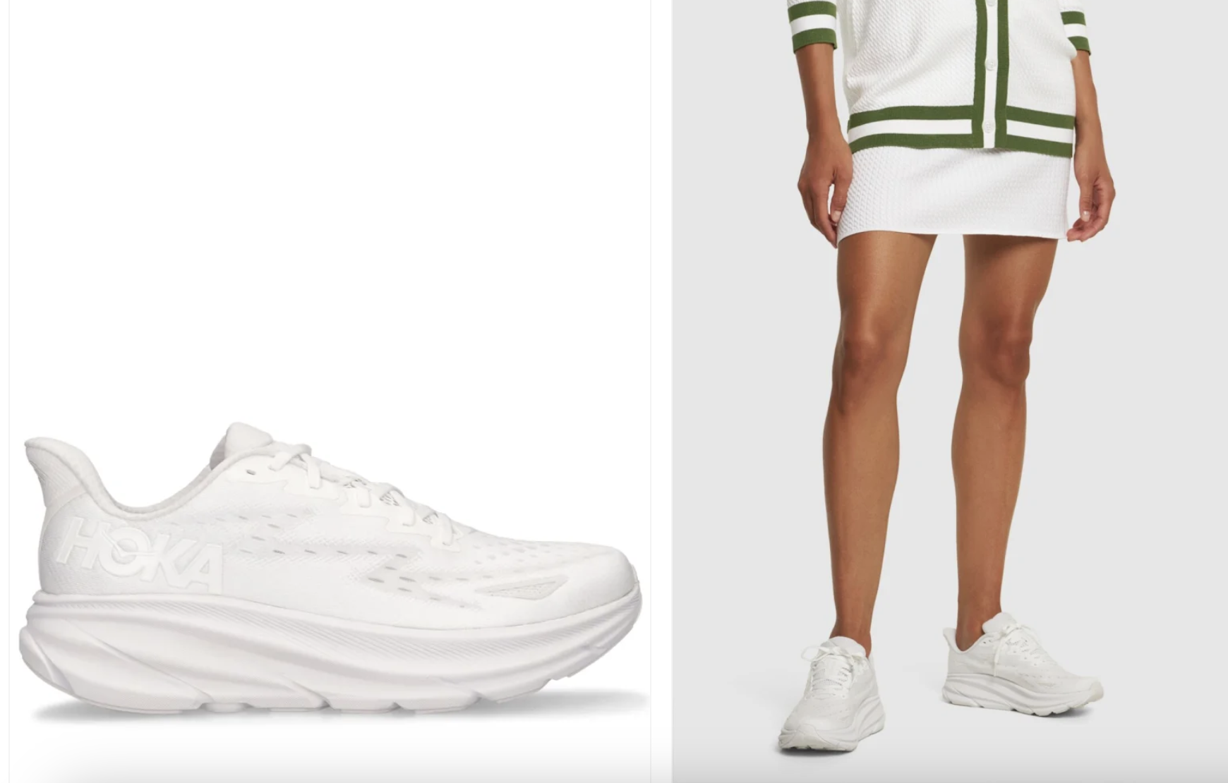 雙11優惠|Hoka Clifton 9 sneakers 特價:$900;原價:$1,287