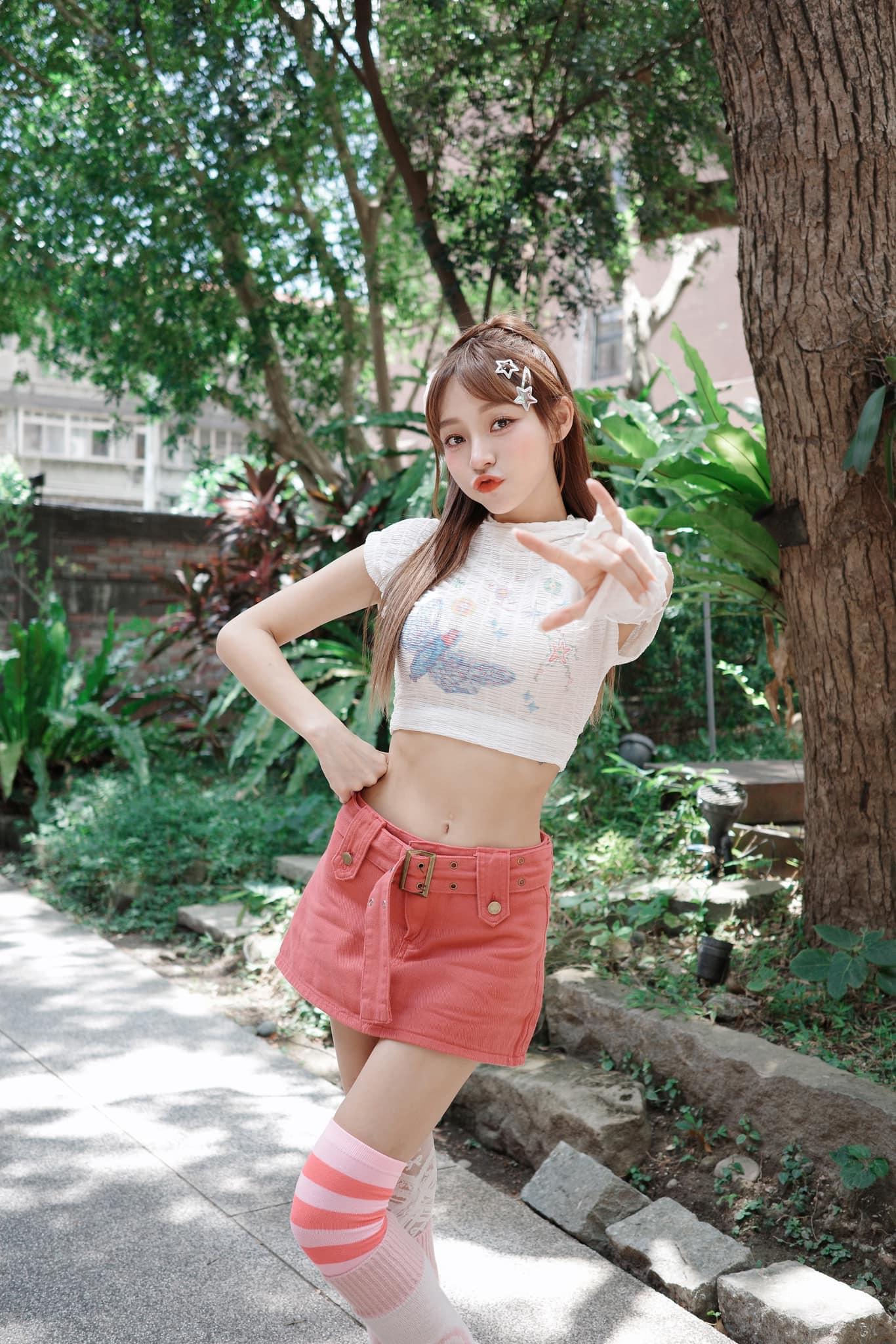 林襄是台灣啦啦隊女神,身材突出(林襄IG)