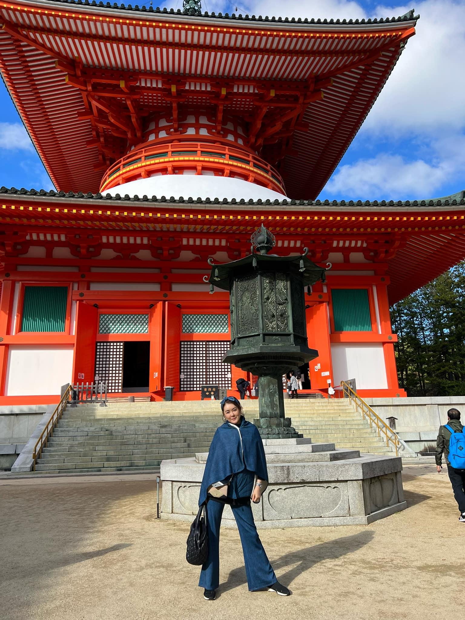 陳淑蘭早前到日本旅行(陳淑蘭fb)