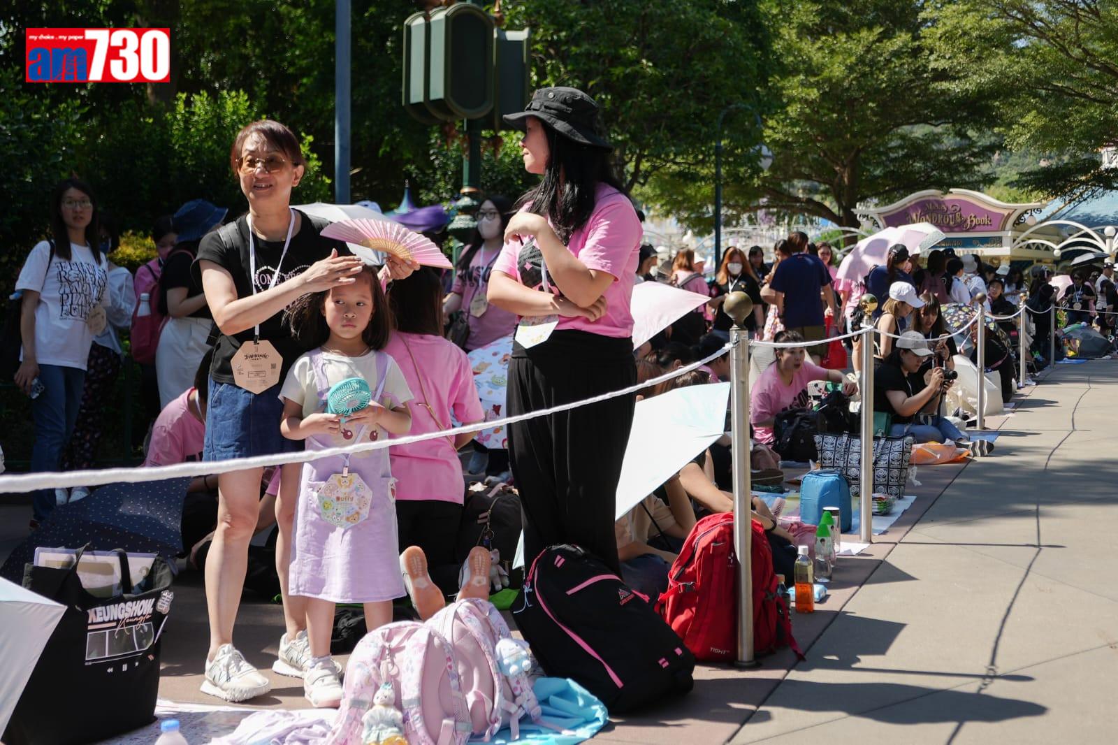 MIRROR迪士尼五周年活動盛況(李睿哲攝)