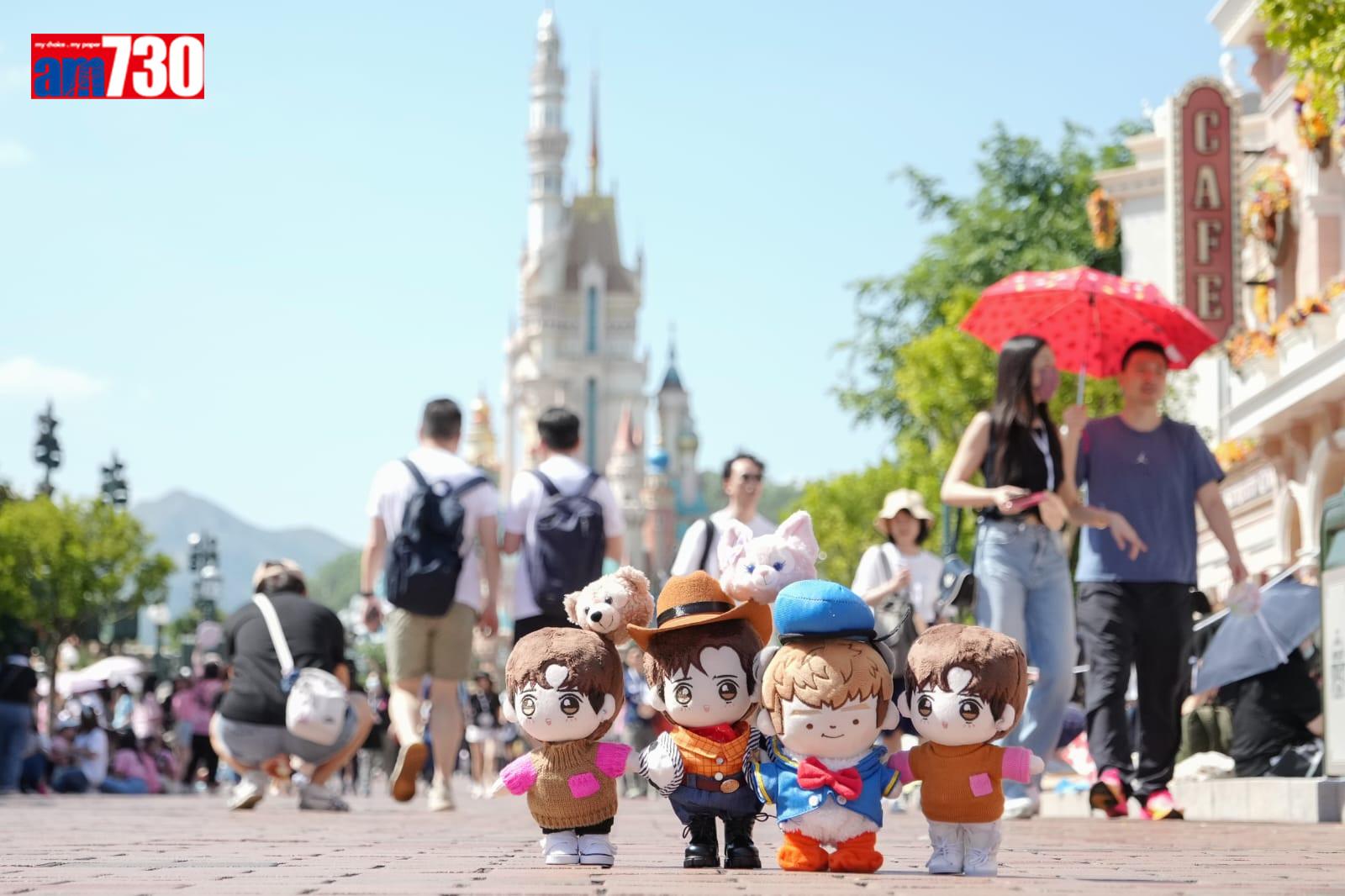 MIRROR迪士尼五周年活動盛況(李睿哲攝)