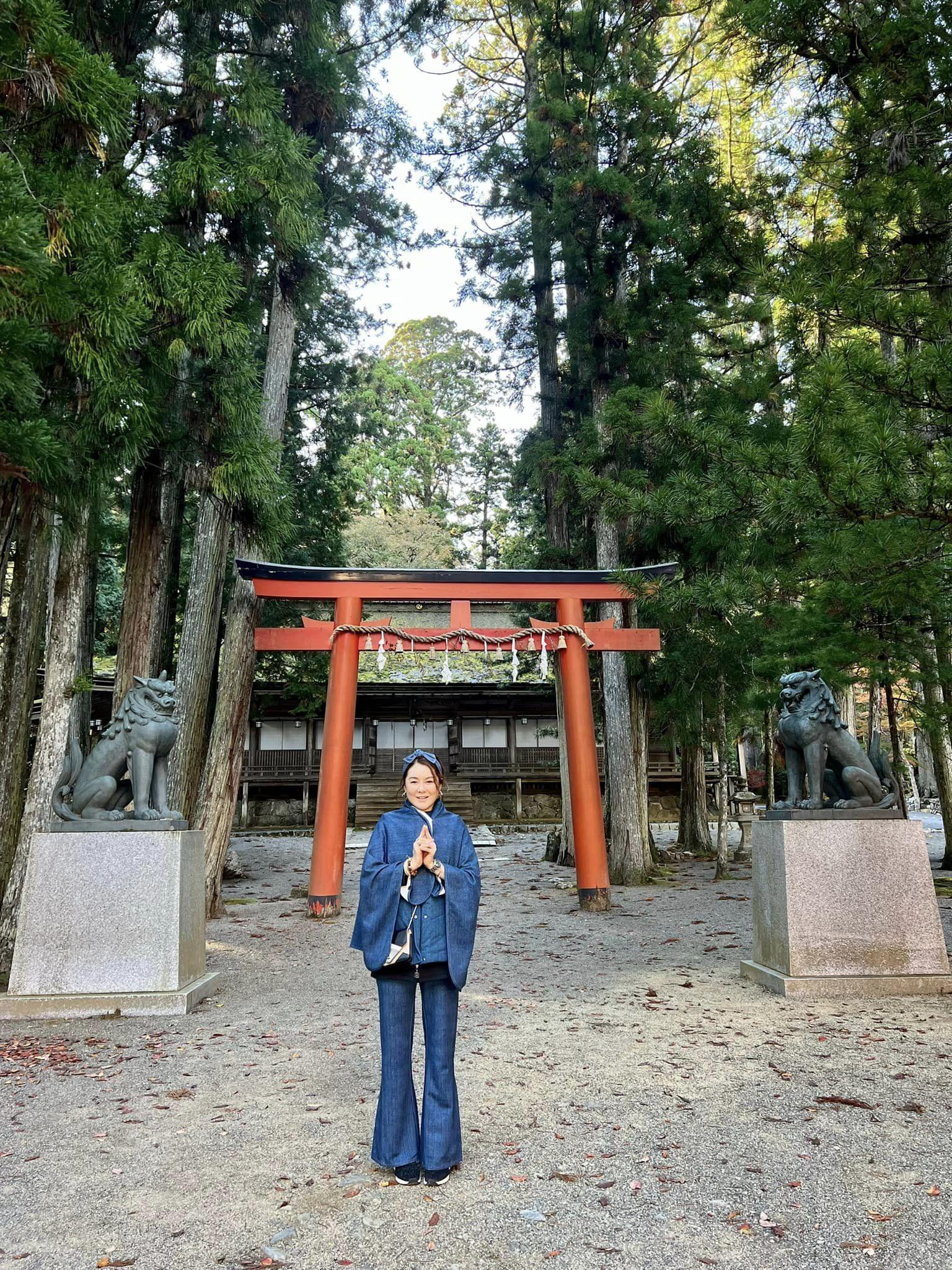 陳淑蘭早前到日本旅行(陳淑蘭fb)