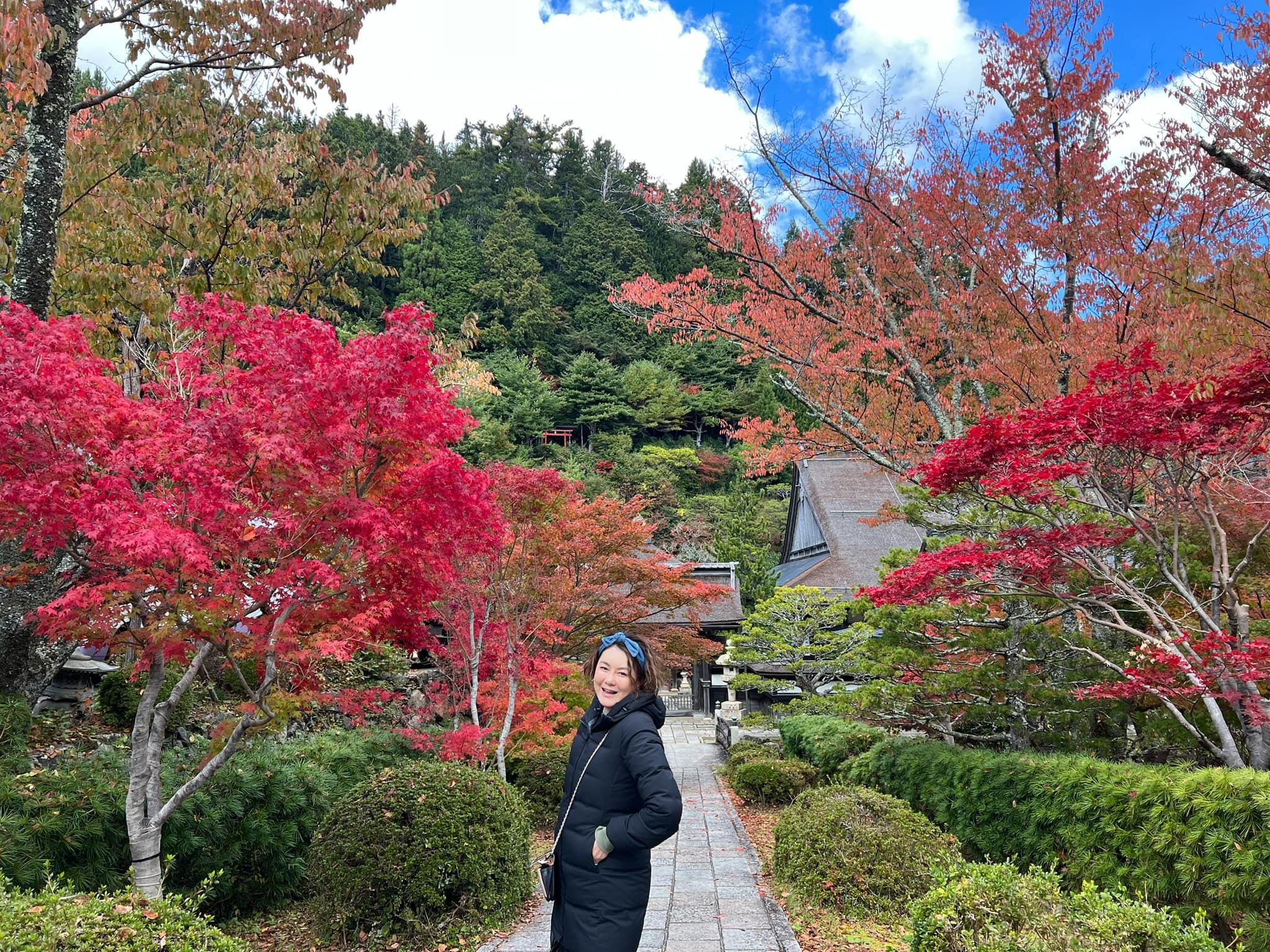 陳淑蘭早前到日本旅行(陳淑蘭fb)