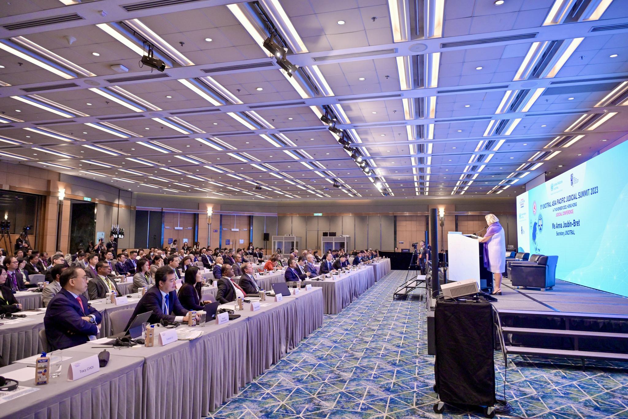 法律周開幕 林定國:明年設辦公室推動成立「香港國際法律人才培訓學院」