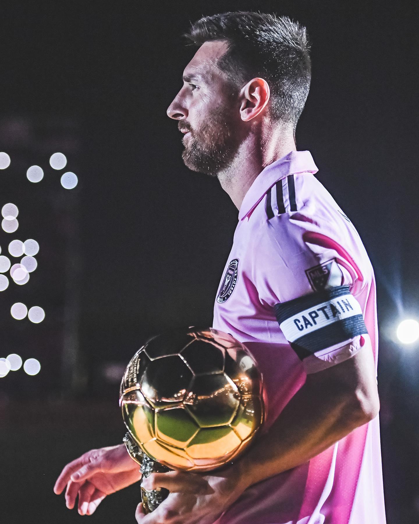 美斯效力碧咸旗下的美職球會國際邁阿密(國際邁阿密圖片)