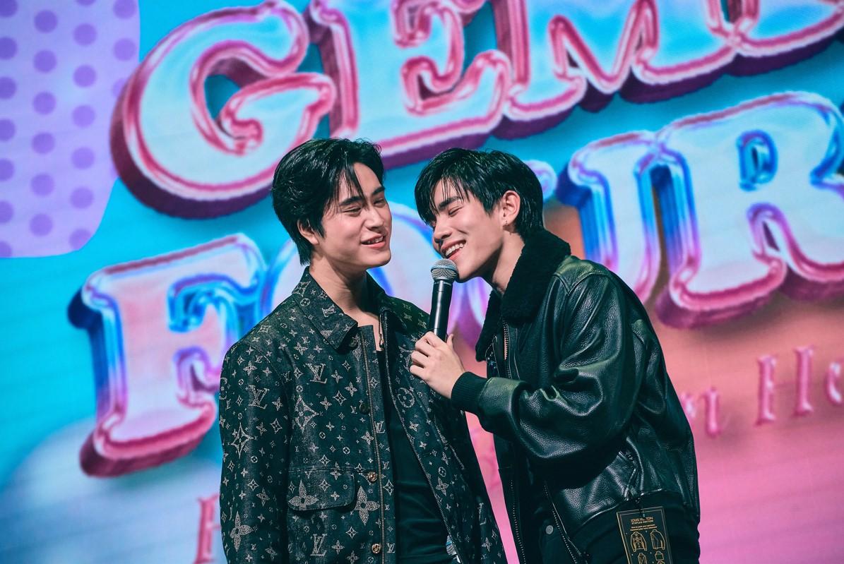 3. Gemini及Fourth現場重演他們的劇集中的經典場面,台下粉絲現場煲劇,非常投入。