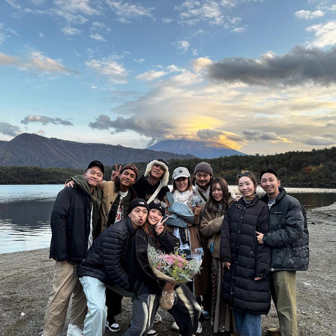 AK飛日本協助好兄弟Tank求婚,卻惹來與麻利拍拖的揣測。