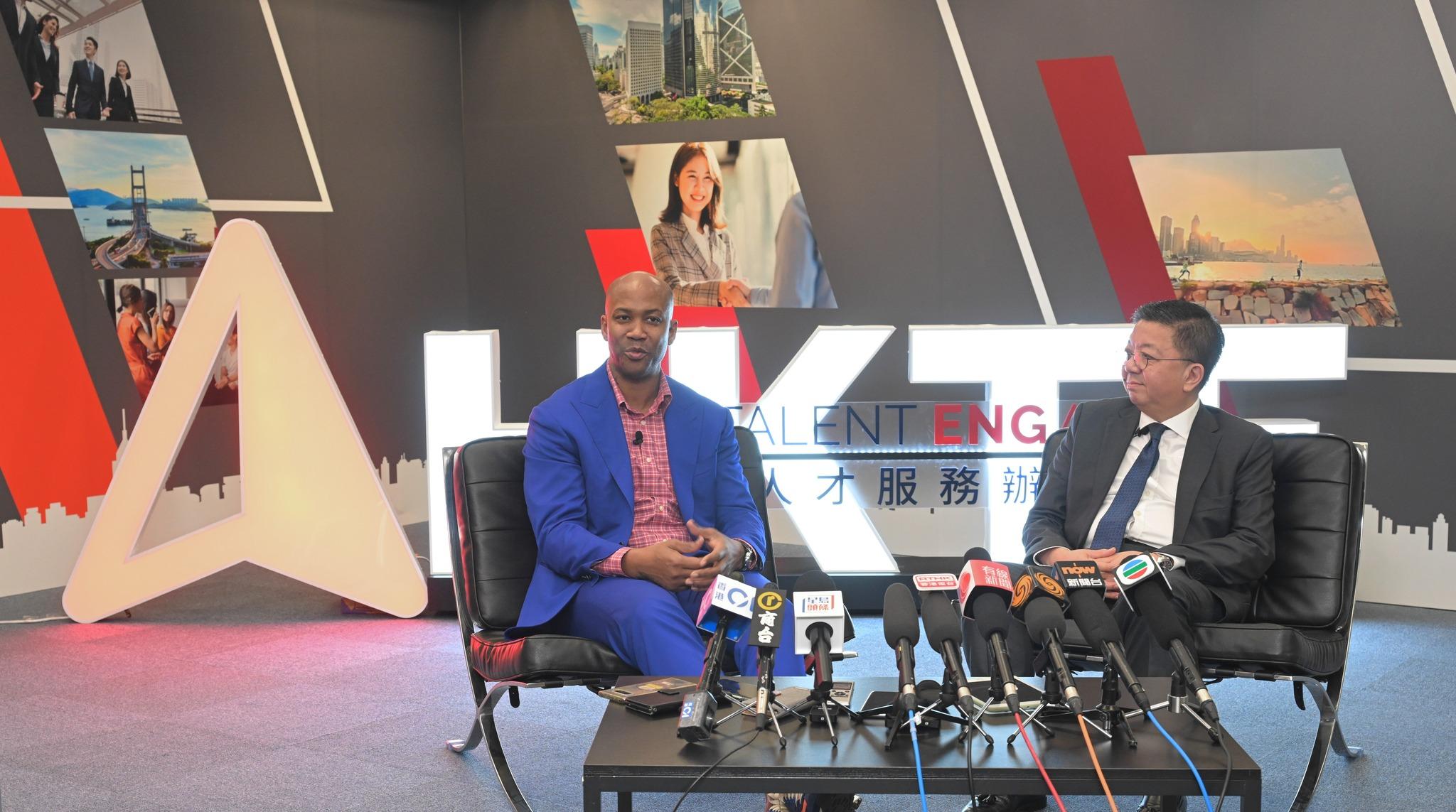 孫玉菡感謝馬布里選擇香港。(孫玉菡FB)