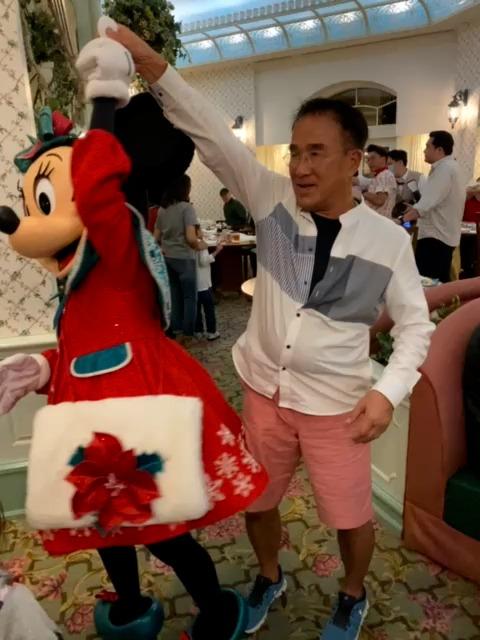 田北辰遊迪士尼樂園(田北辰Facebook)