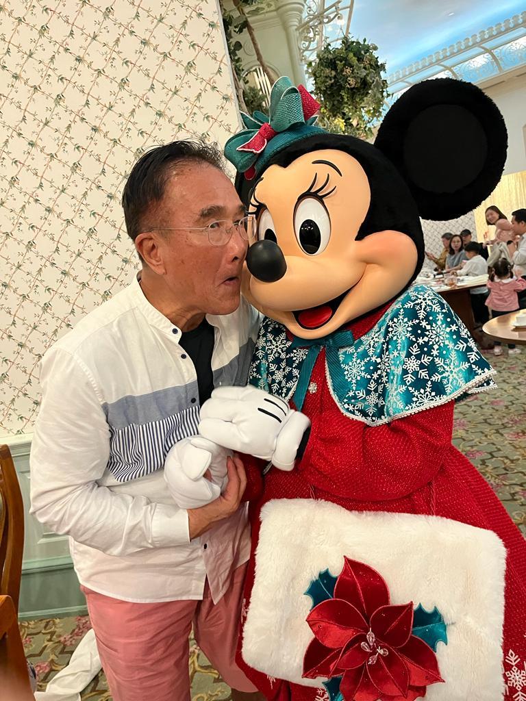 田北辰遊迪士尼樂園(田北辰Facebook)