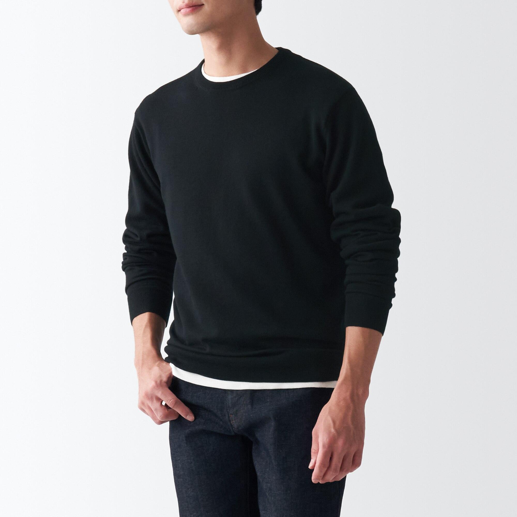 男裝美利奴羊毛針織上衣|原價:$288 – $580 會員價:額外九折 ($260 – $522)