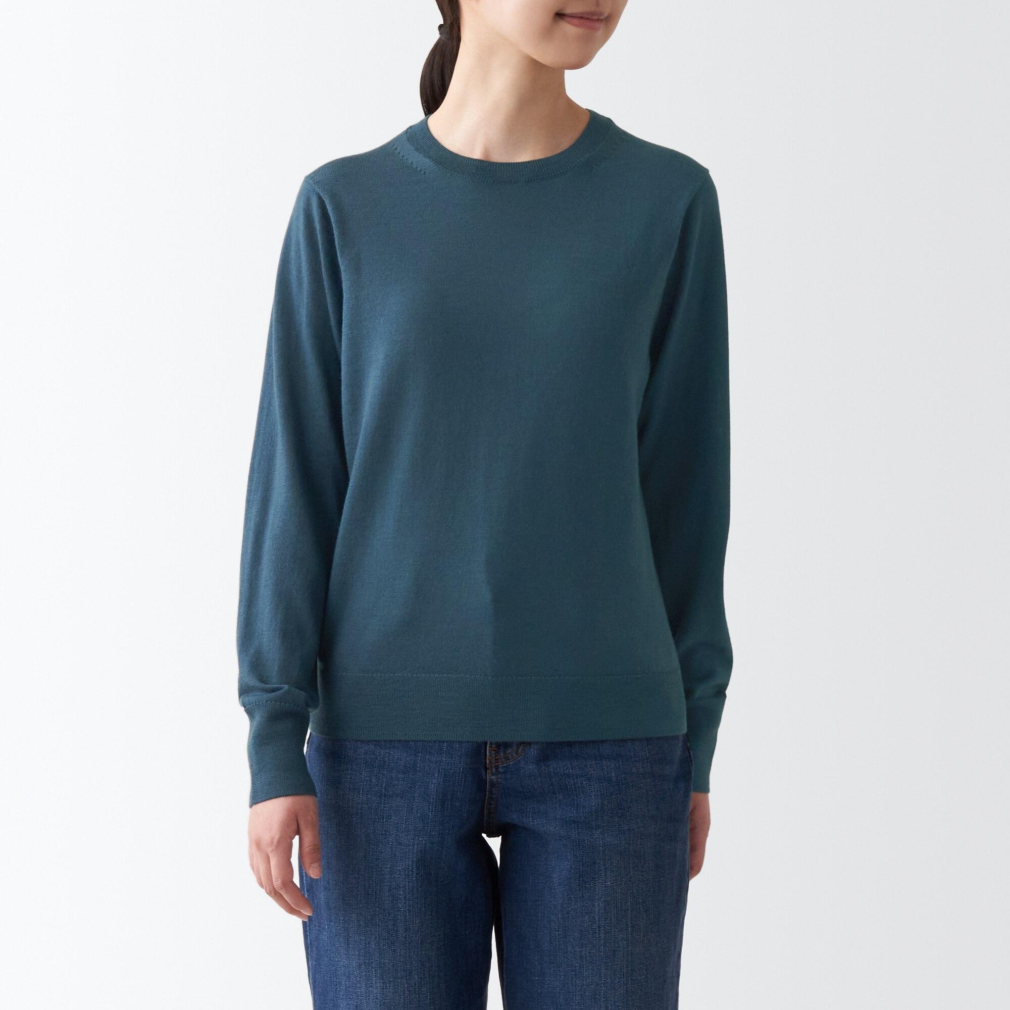 女裝美利奴羊毛針織上衣|原價:$288 – $580 會員價:額外九折 ($260 – $522)