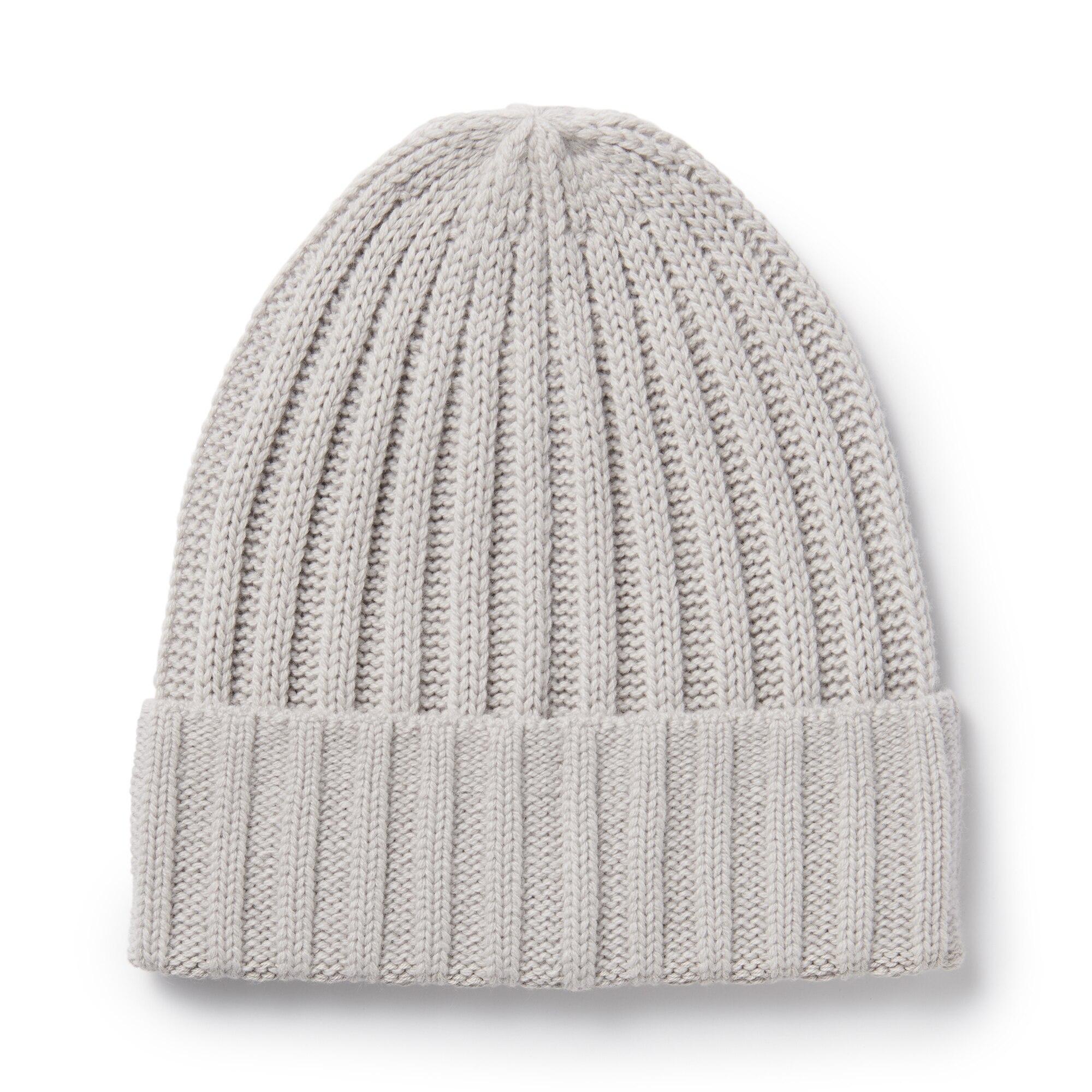 有機棉混羅紋織針織帽|原價:$158 會員價:額外九折 ($143)