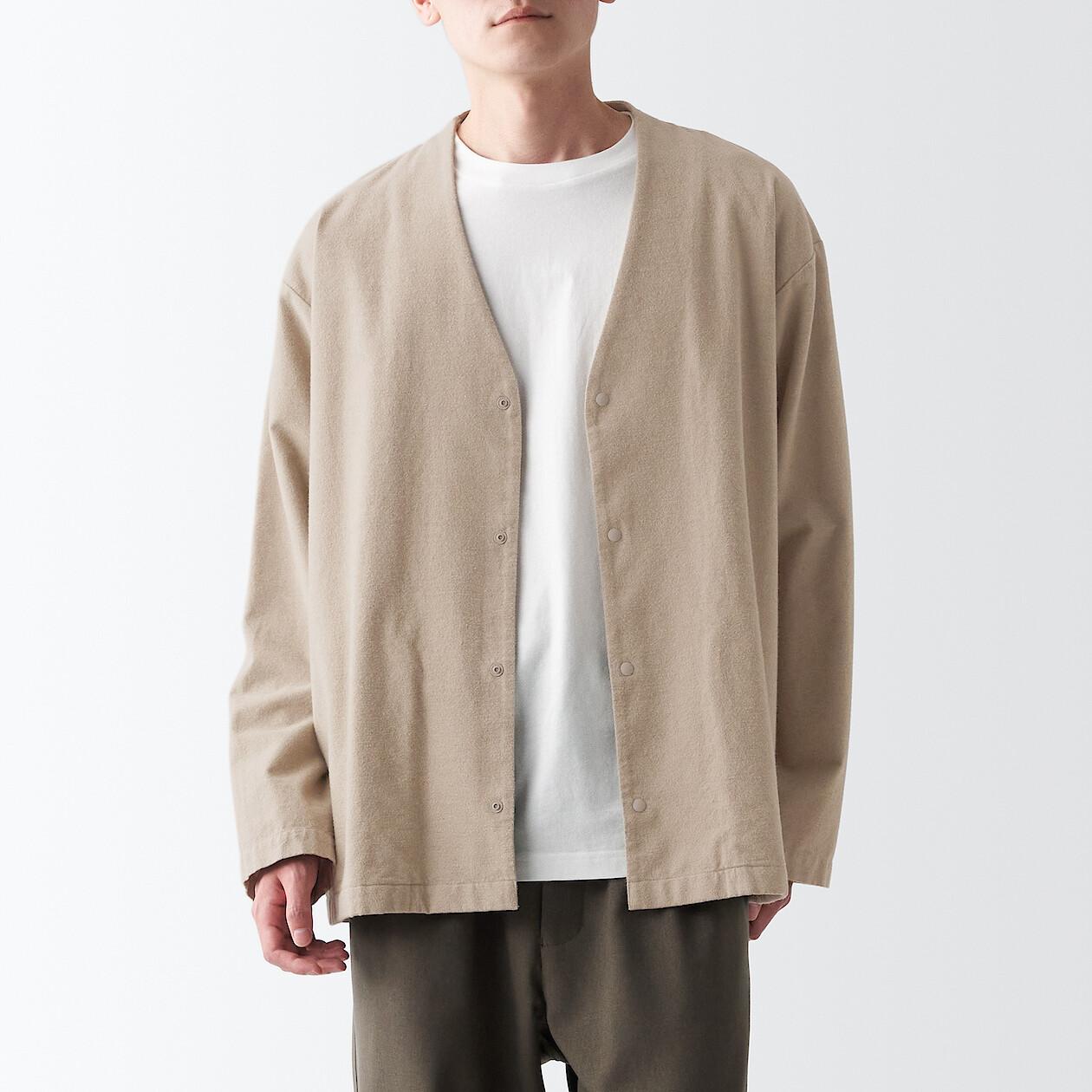 男裝有機棉法蘭絨服飾|原價:$158 – $358 會員價:額外九折 ($143 – $323)