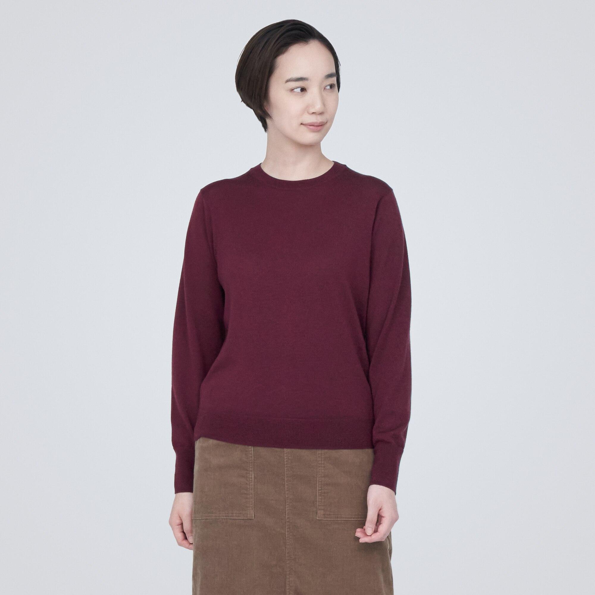 女裝美利奴羊毛針織上衣|原價:$288 – $580 會員價:額外九折 ($260 – $522)