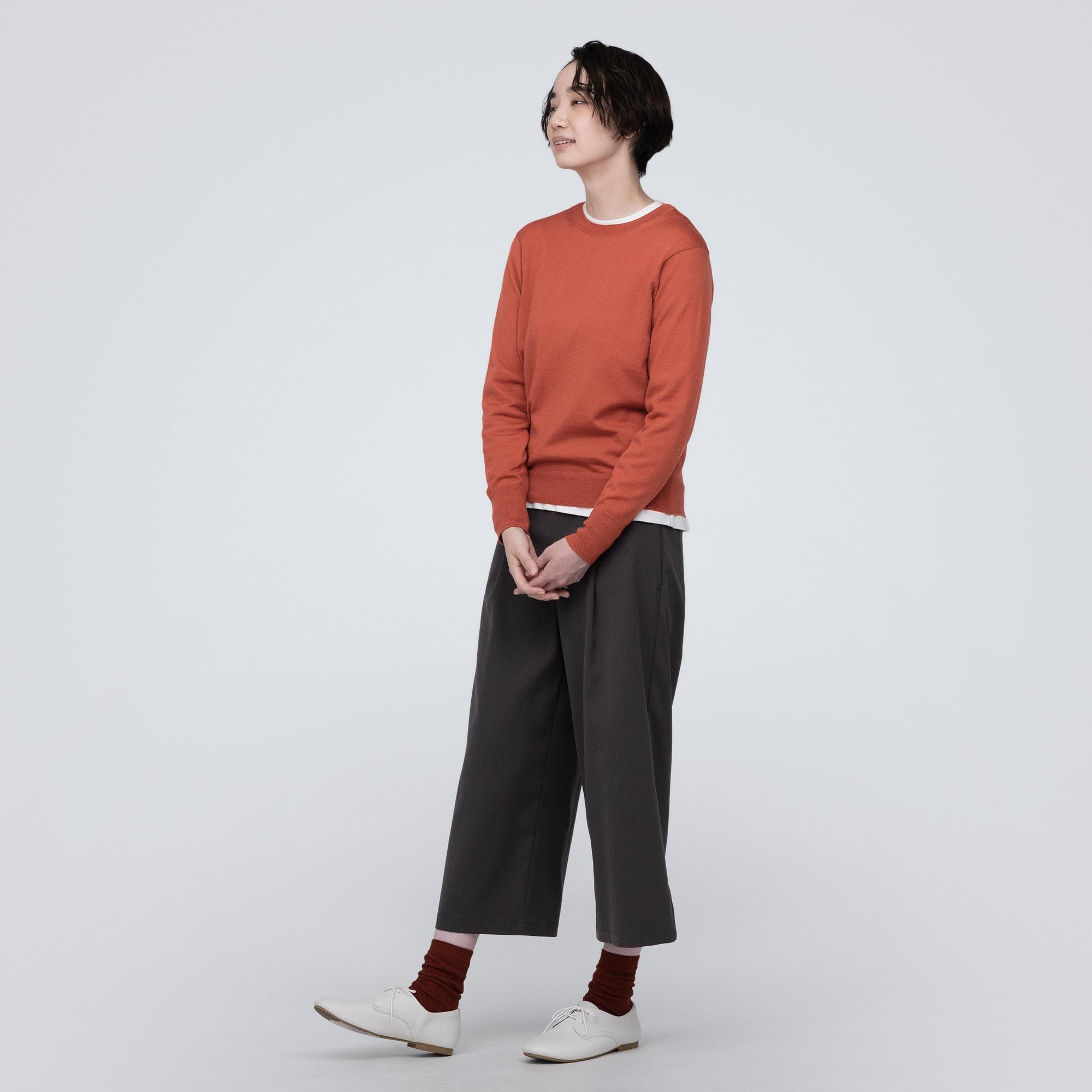 女裝美利奴羊毛針織上衣|原價:$288 – $580 會員價:額外九折 ($260 – $522)