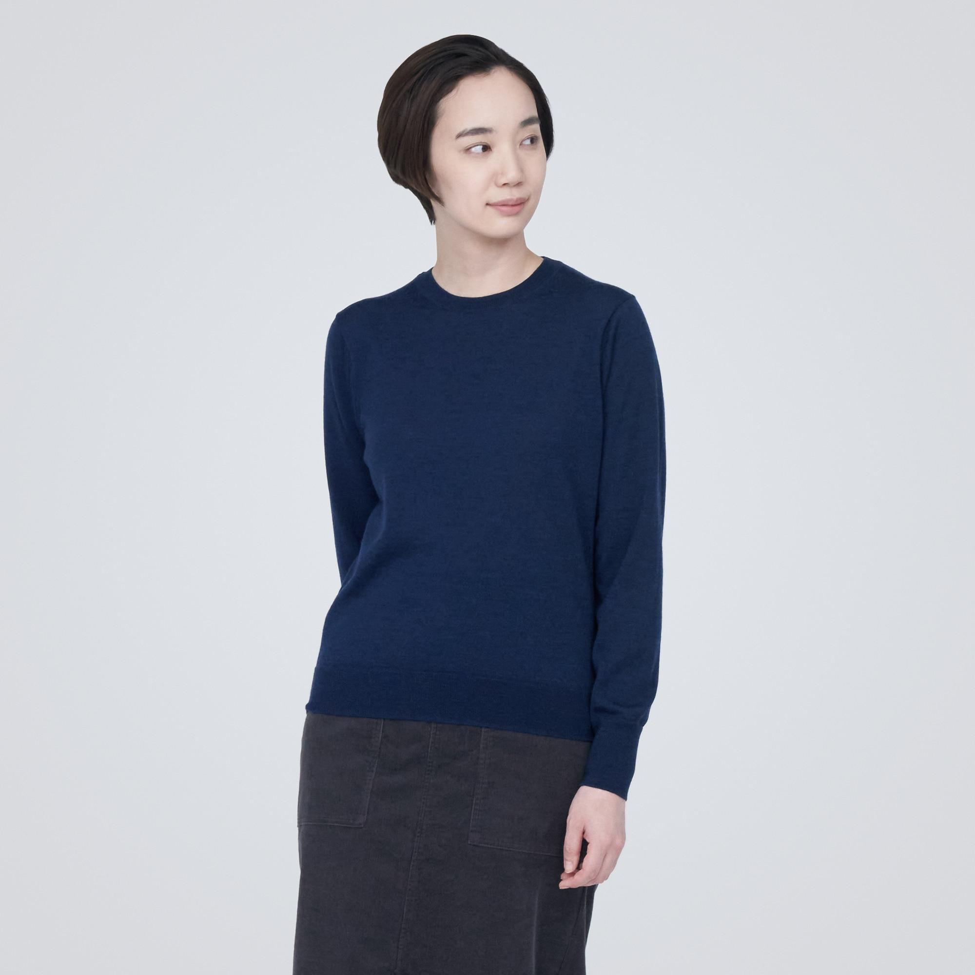 女裝美利奴羊毛針織上衣|原價:$288 – $580 會員價:額外九折 ($260 – $522)