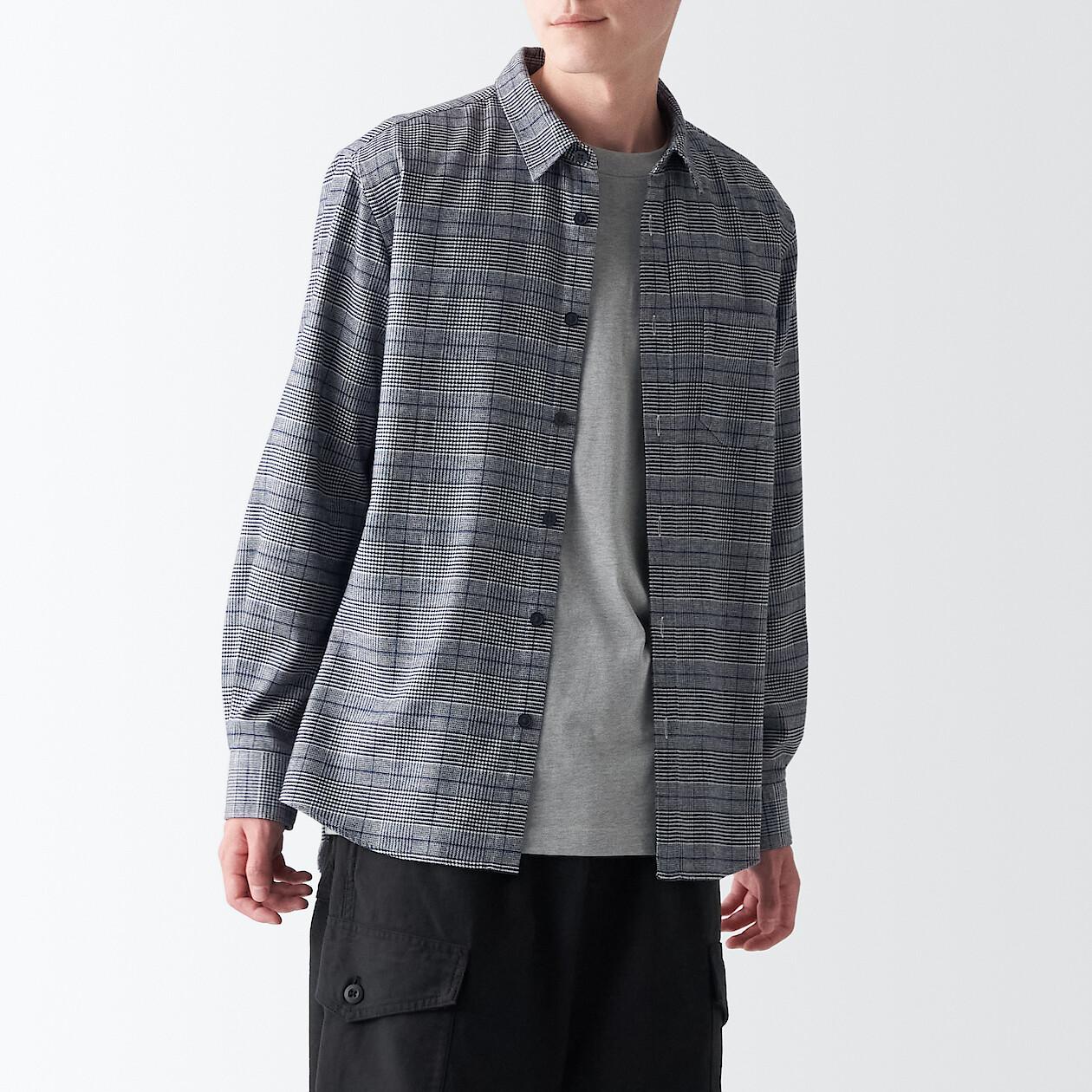 男裝有機棉法蘭絨服飾|原價:$158 – $358 會員價:額外九折 ($143 – $323)