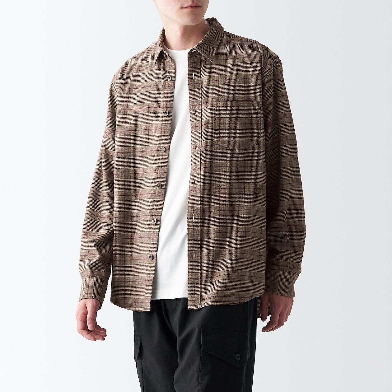 男裝有機棉法蘭絨服飾|原價:$158 – $358 會員價:額外九折 ($143 – $323)