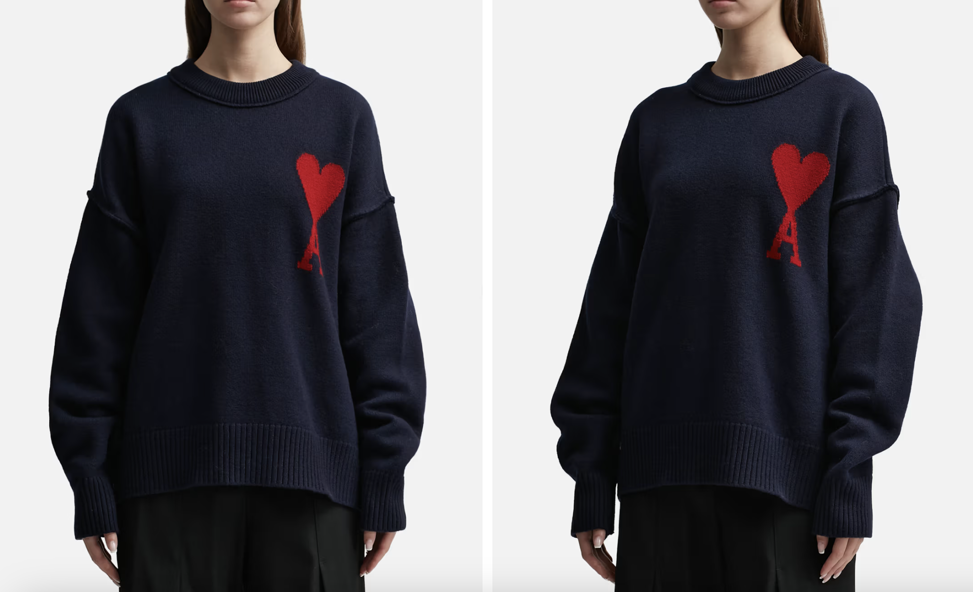 Black Friday優惠2023|AMI RED ADC SWEATER 特價:$2,000;原價:$3,300