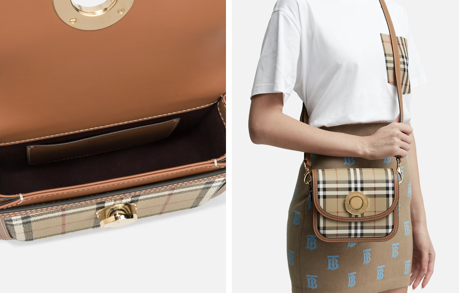 Black Friday優惠2023|Burberry SMALL ELIZABETH BAG 特價:$11,100;原價:$19,900