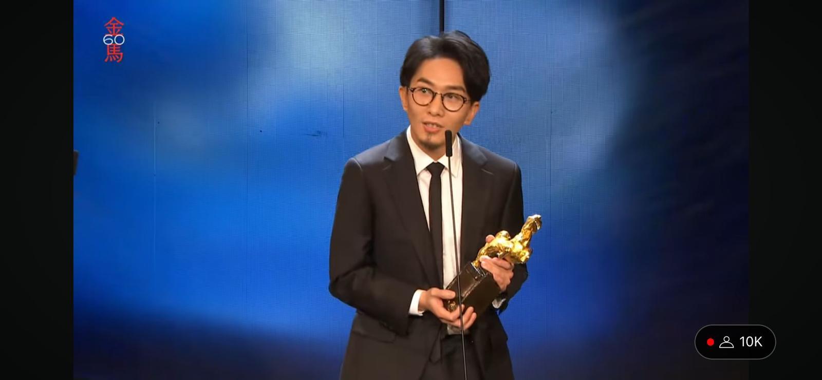 卓亦謙憑《年少日記》奪最佳新導演