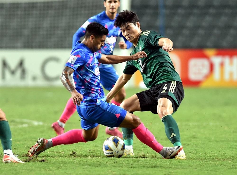 傑志主場不敵全北1:2。(新華社)