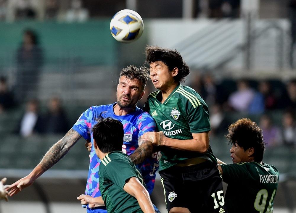 傑志主場不敵全北1:2。(新華社)